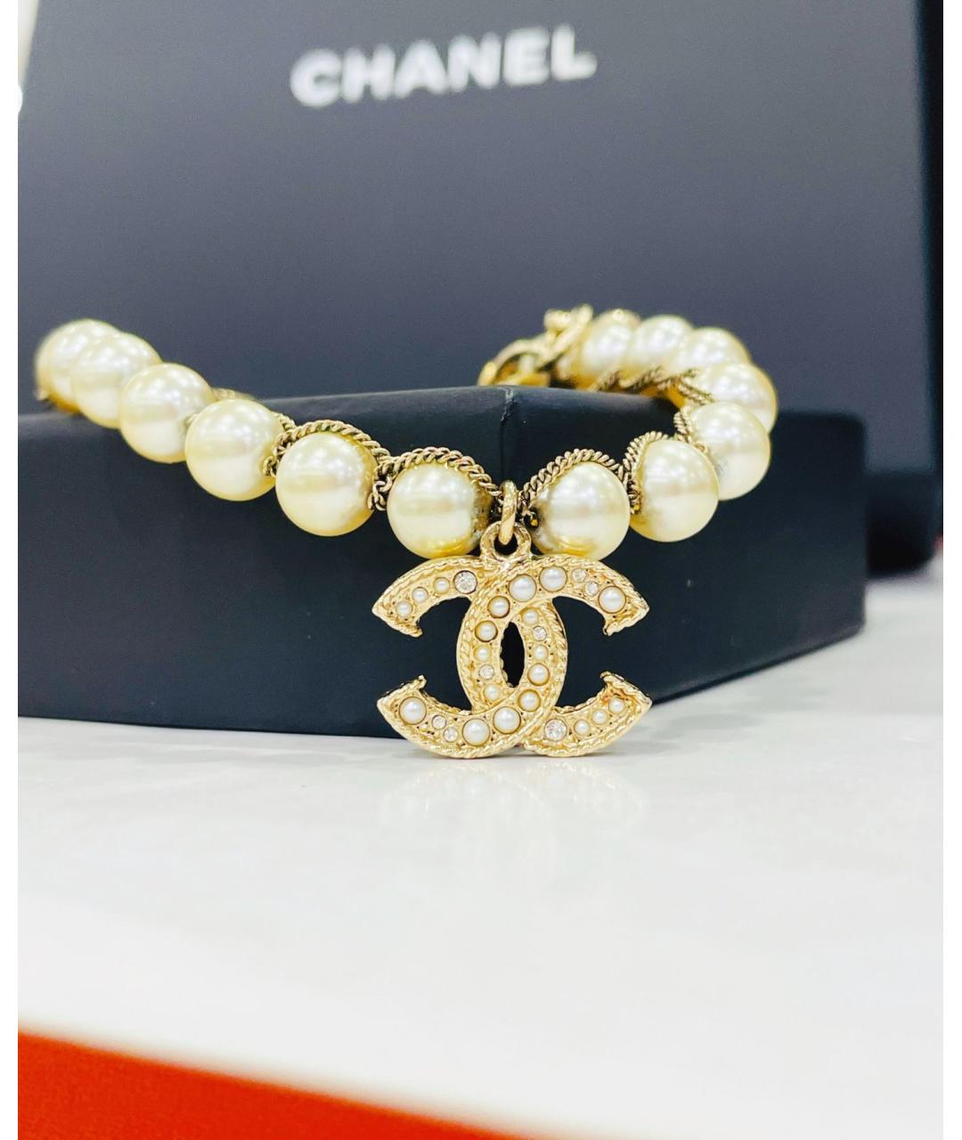CHANEL Жемчужный браслет, фото 5