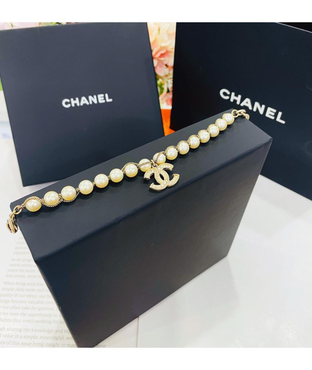 CHANEL Жемчужный браслет, фото 4