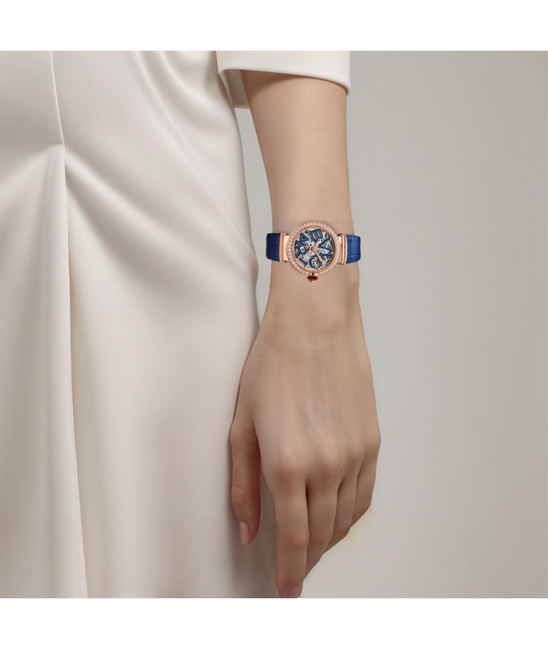 BVLGARI Часы из розового золота, фото 8