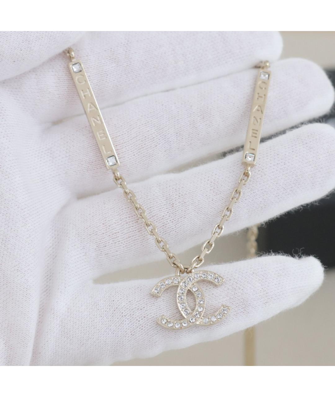 CHANEL Серебряное колье, фото 5