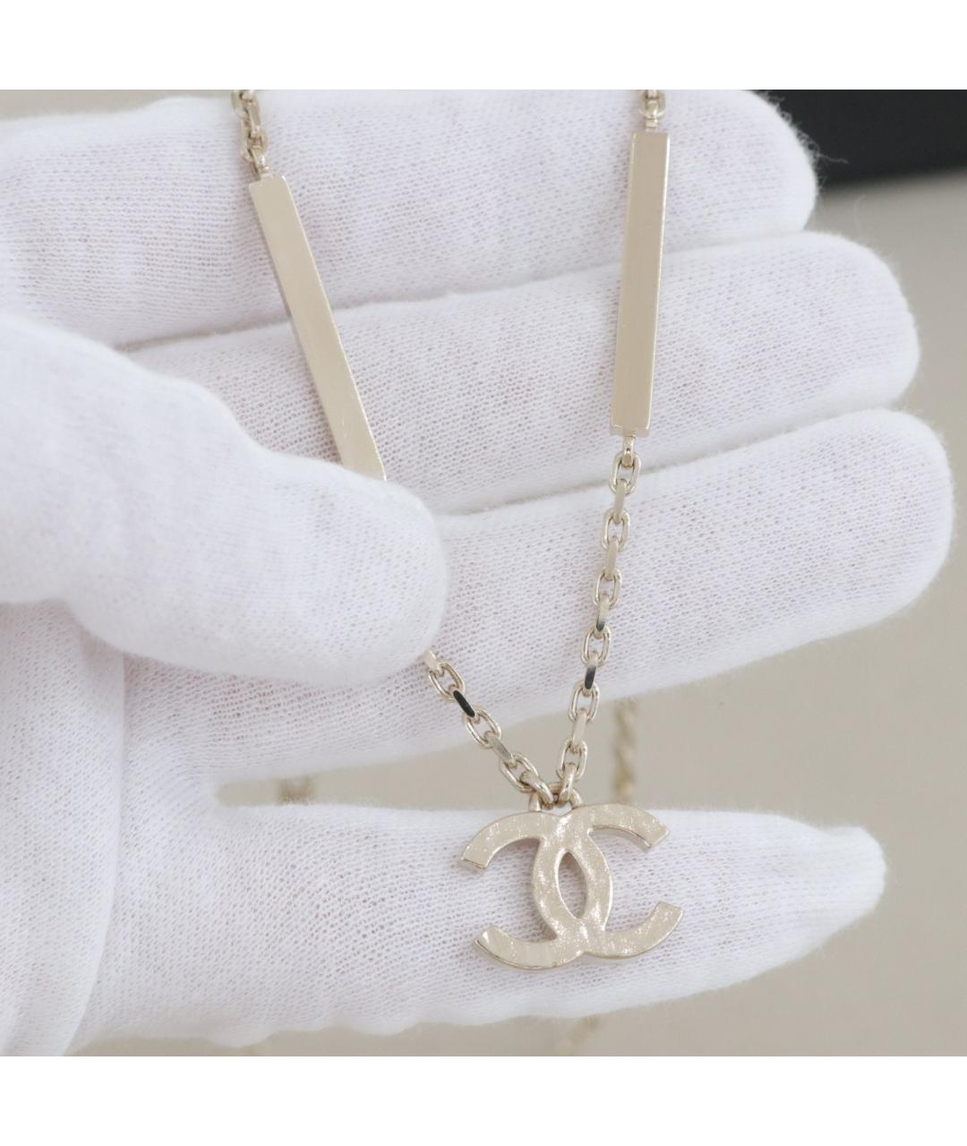 CHANEL Серебряное колье, фото 2