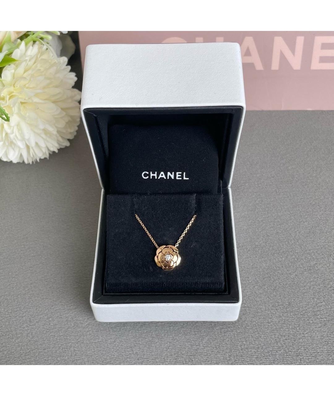 CHANEL Золотое колье, фото 4