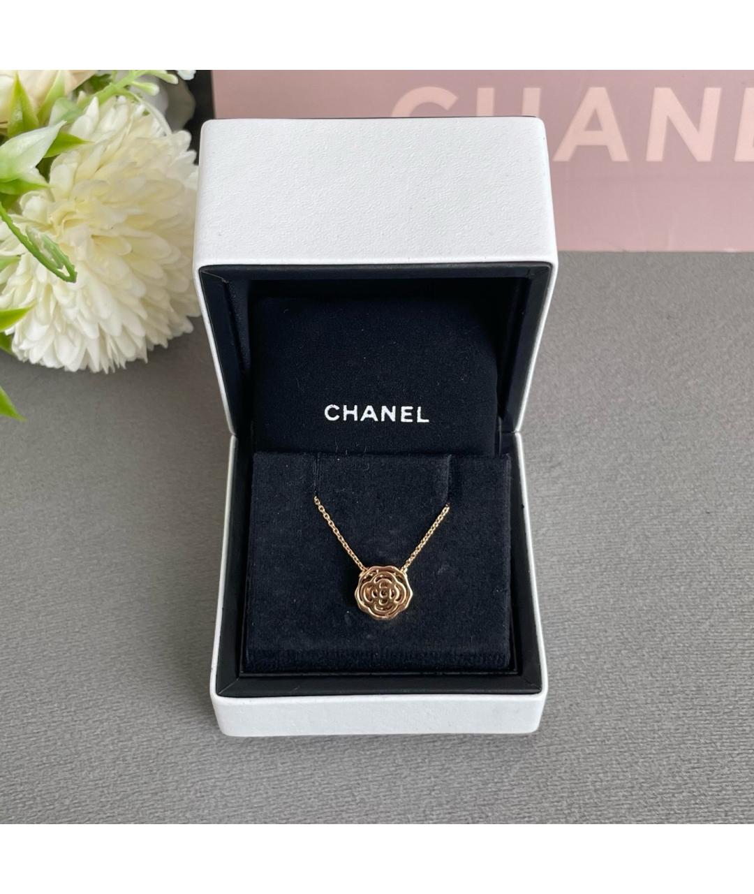 CHANEL Золотое колье, фото 3