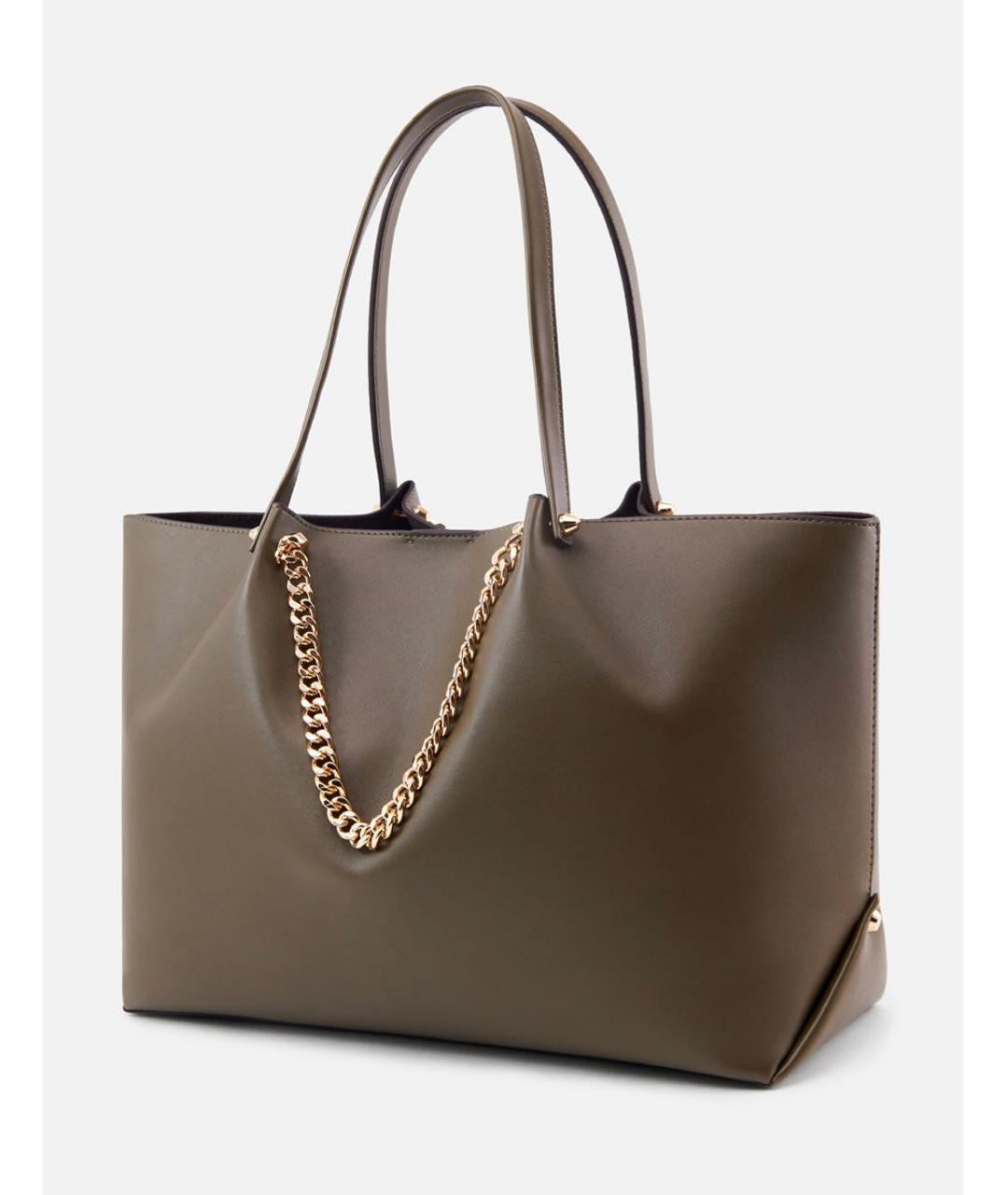 MICHAEL KORS Хаки сумка тоут, фото 2