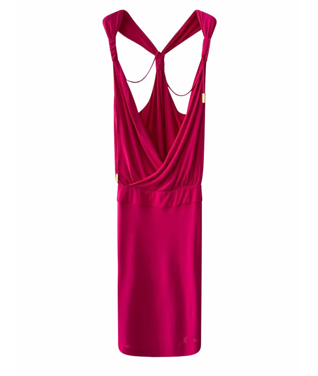 DSQUARED2 Розовое полиэстеровое платье, фото 1