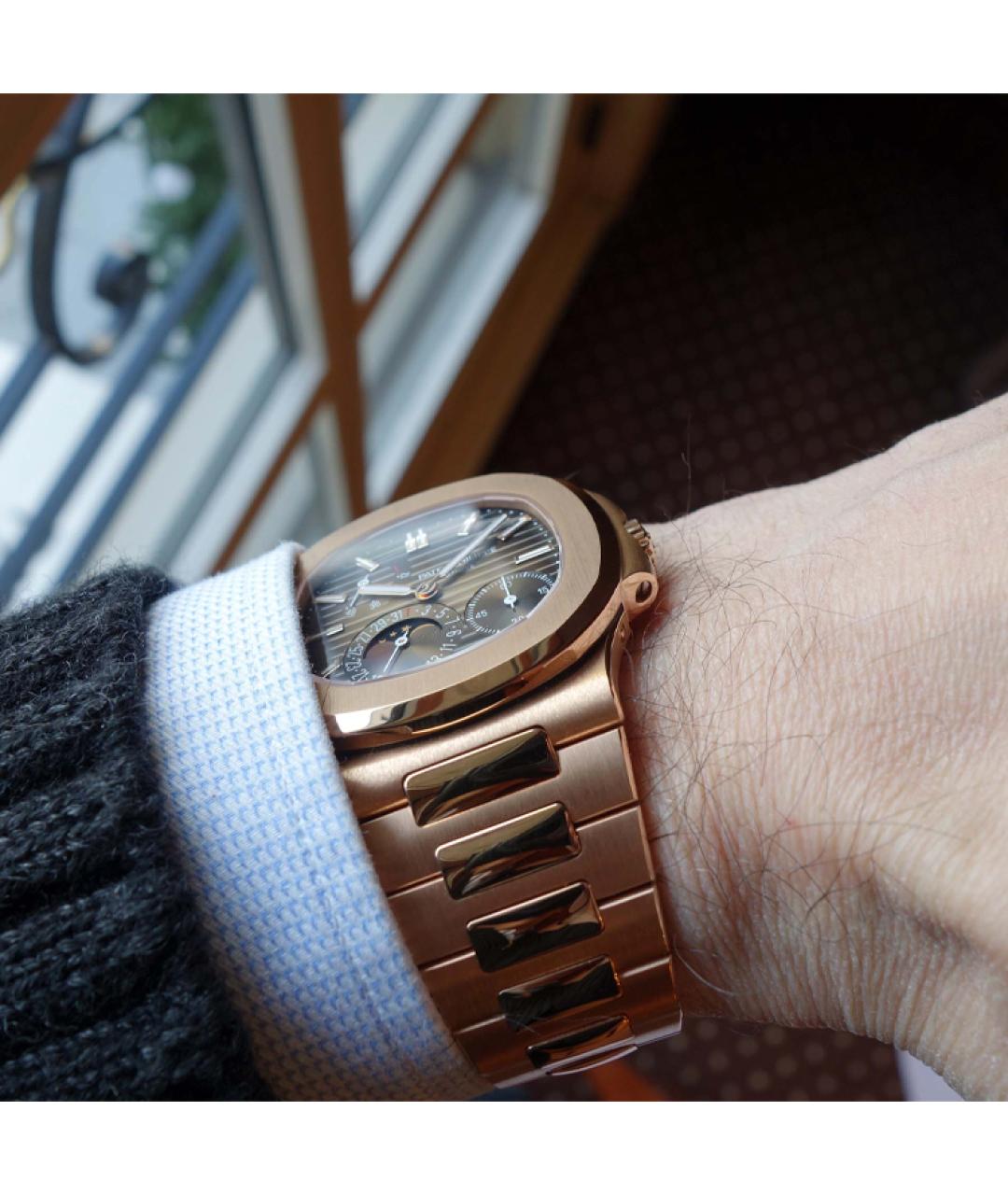 PATEK PHILIPPE Часы из розового золота, фото 2
