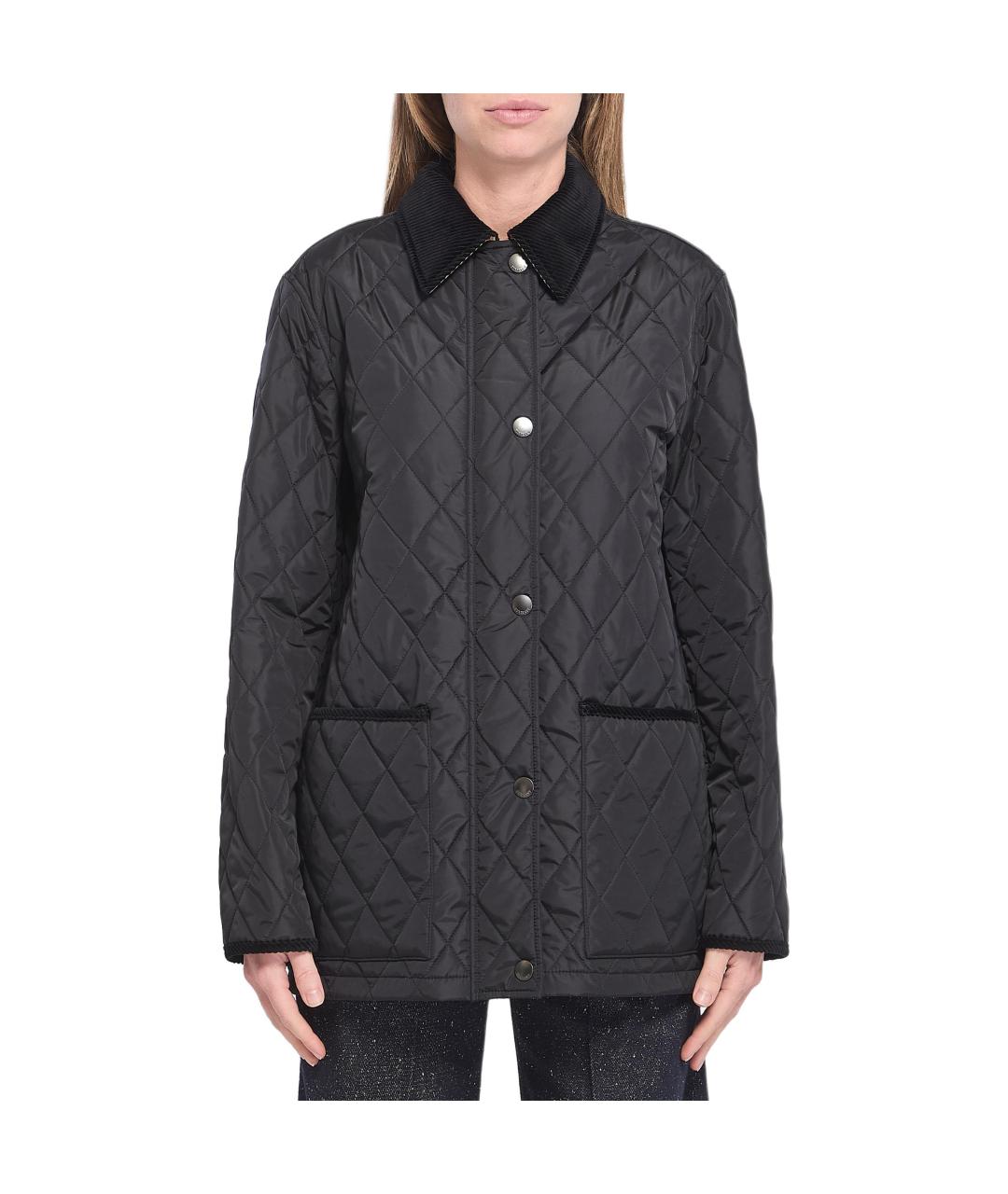 BURBERRY Черная куртка, фото 2