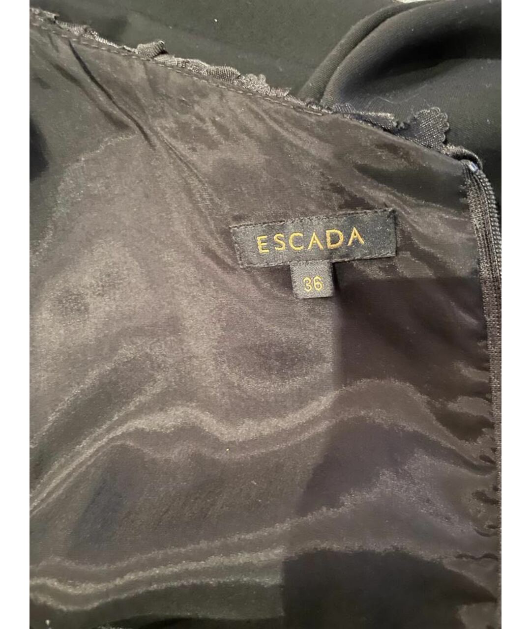 ESCADA Черное платье, фото 2