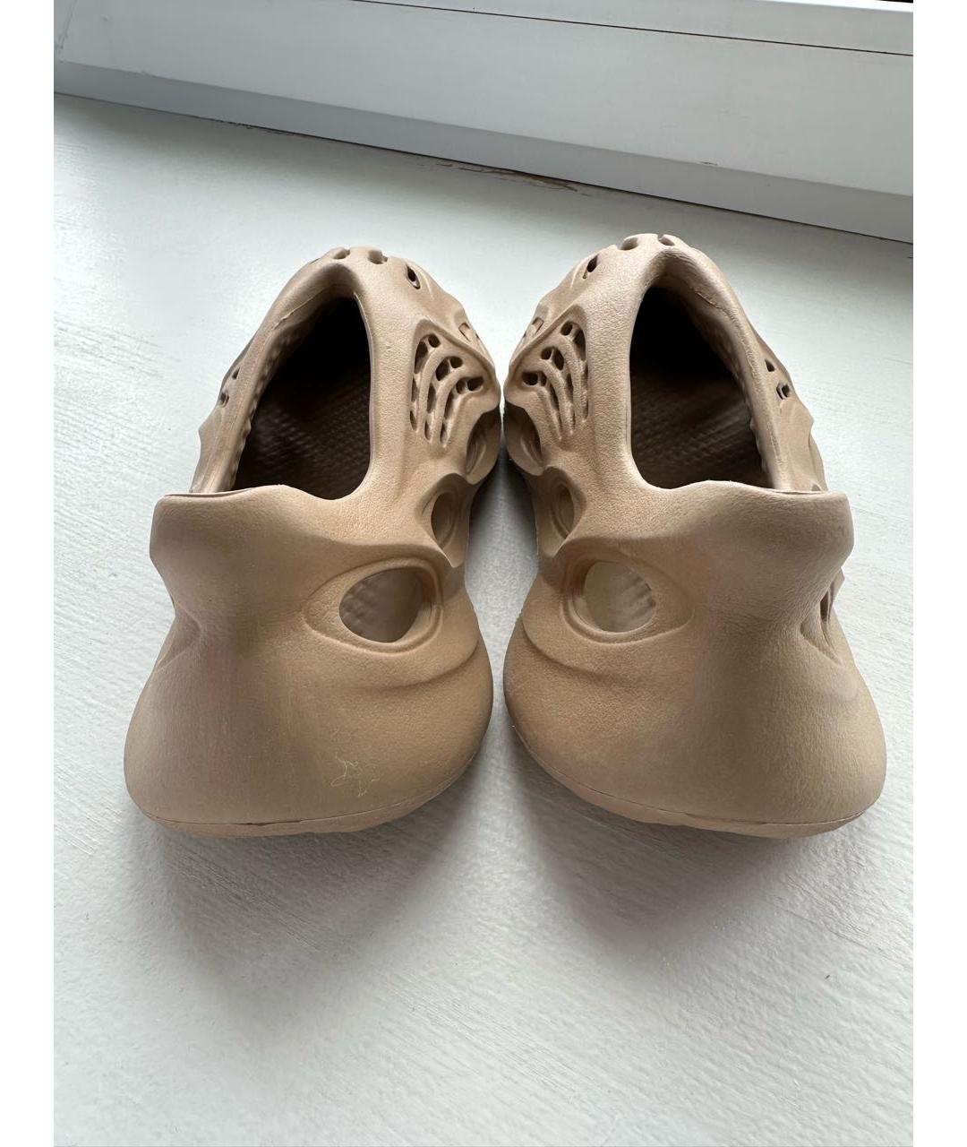 ADIDAS YEEZY Бежевые сандалии, фото 4