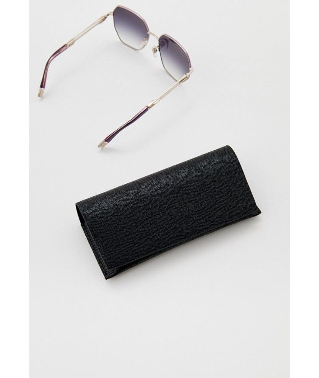 FURLA Фиолетовые металлические солнцезащитные очки, фото 4