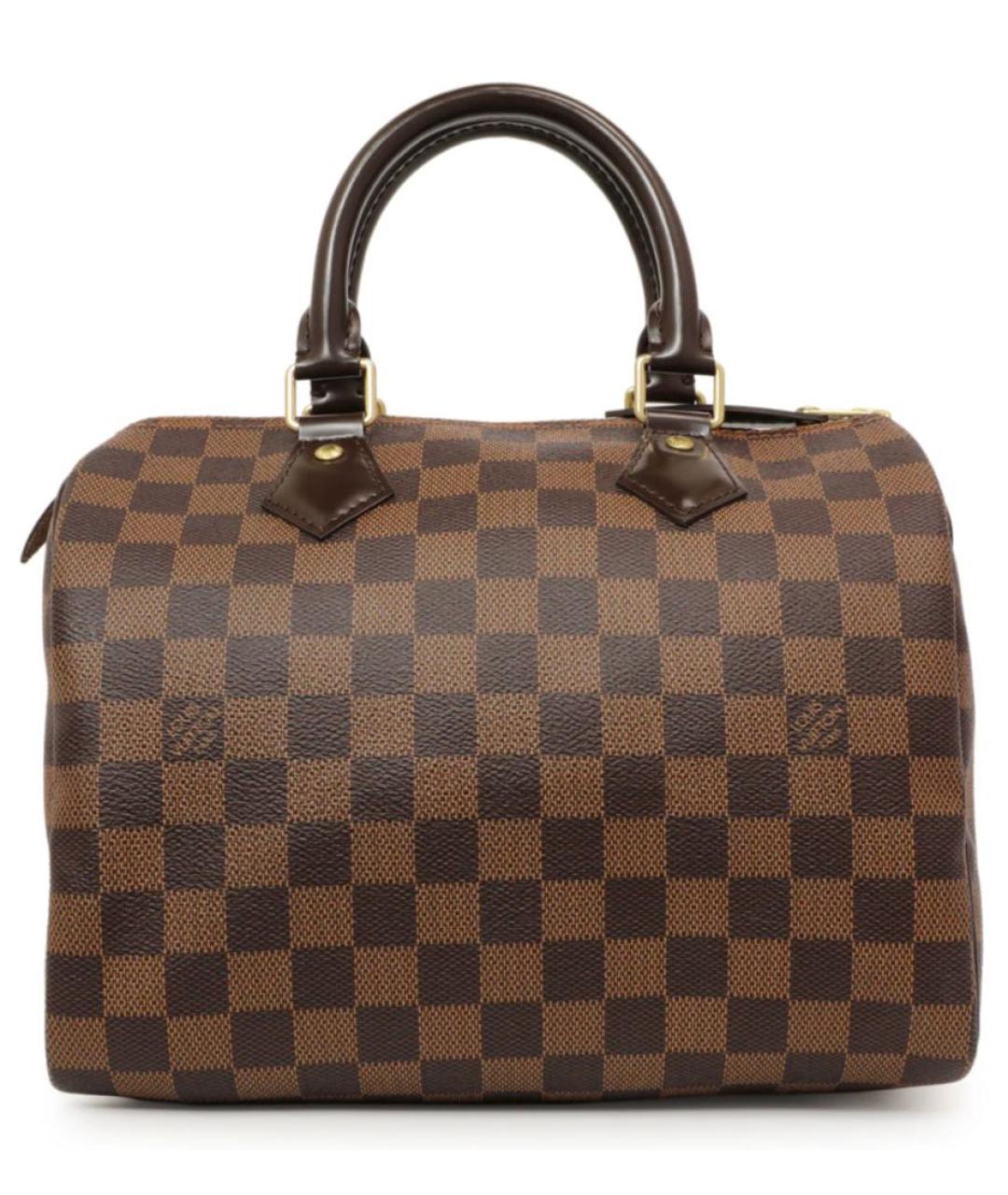 LOUIS VUITTON Коричневая кожаная дорожная/спортивная сумка, фото 1