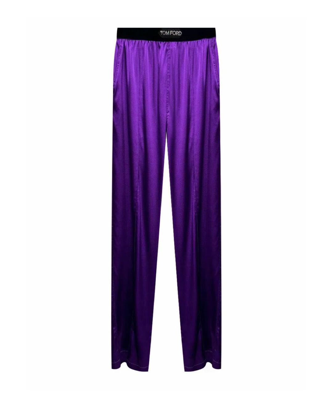 TOM FORD Фиолетовые прямые брюки, фото 1