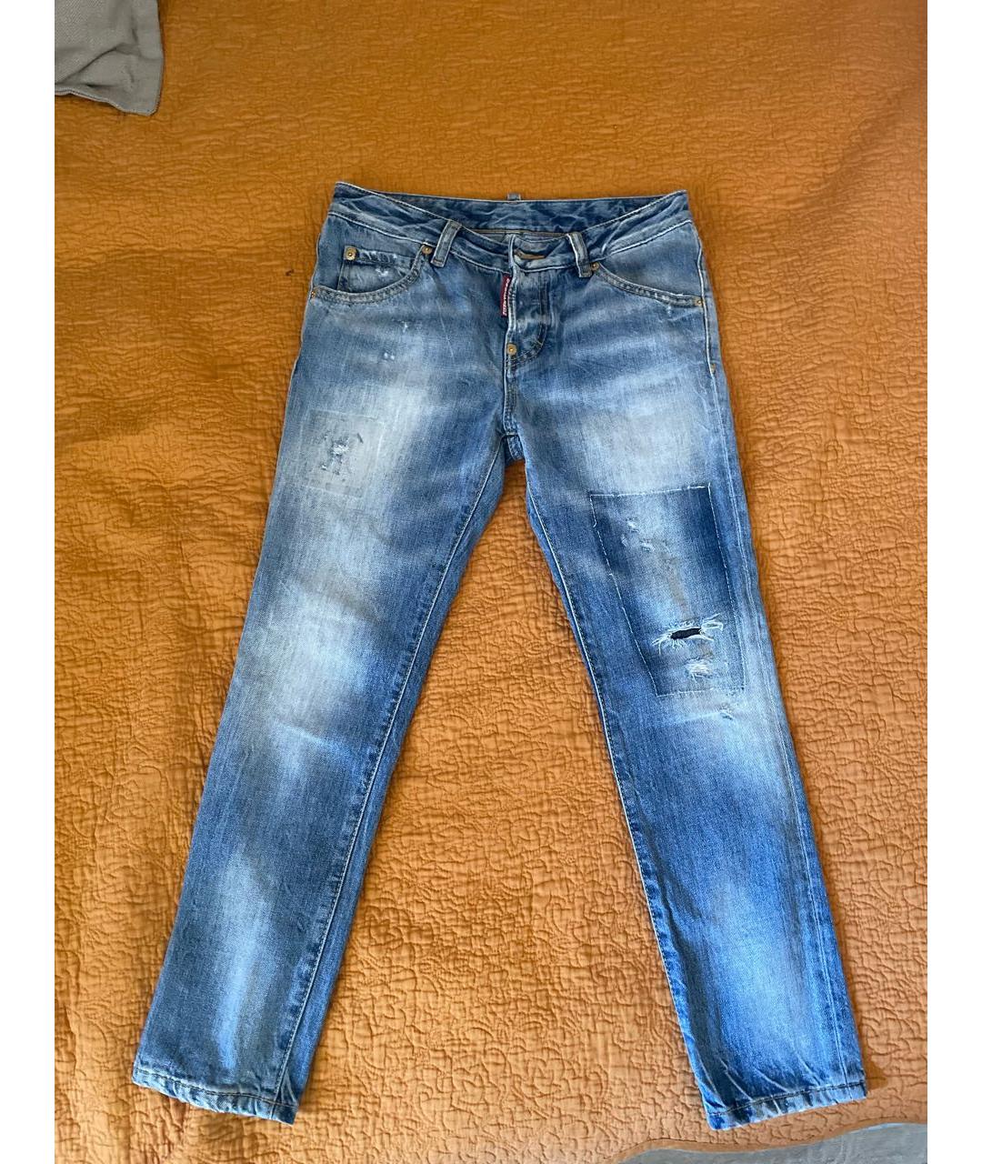 DSQUARED2 KIDS Синие детские джинсы, фото 6