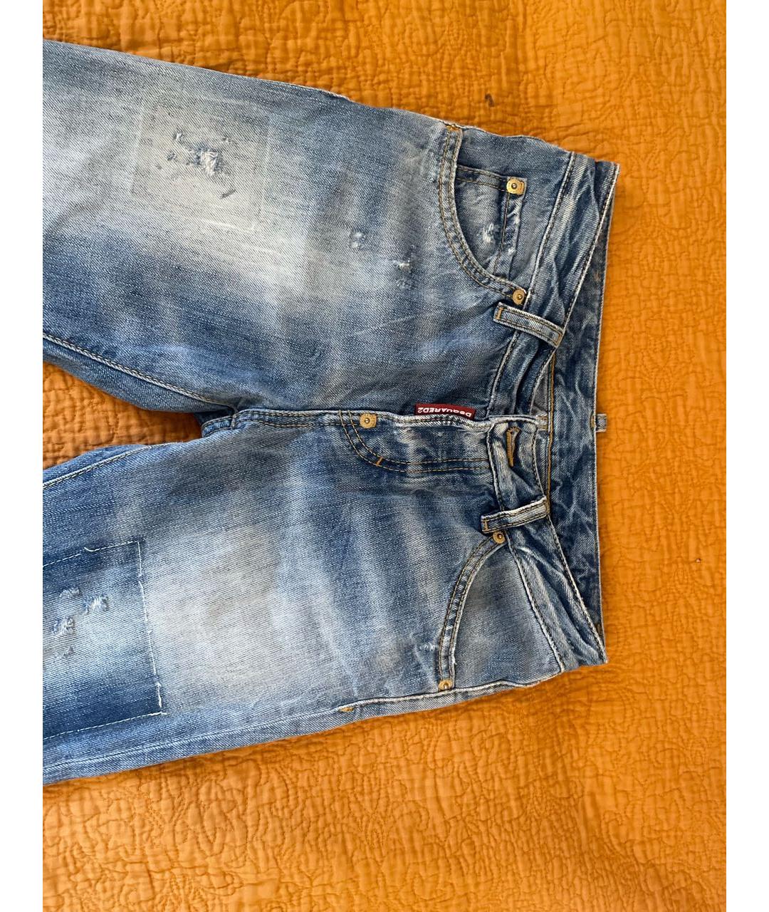 DSQUARED2 KIDS Синие детские джинсы, фото 3