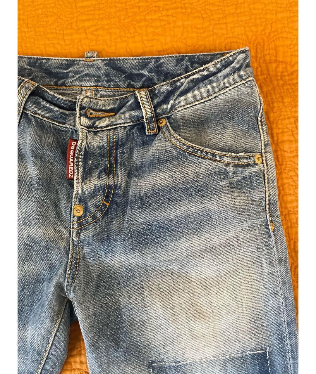 DSQUARED2 KIDS Синие детские джинсы, фото 4