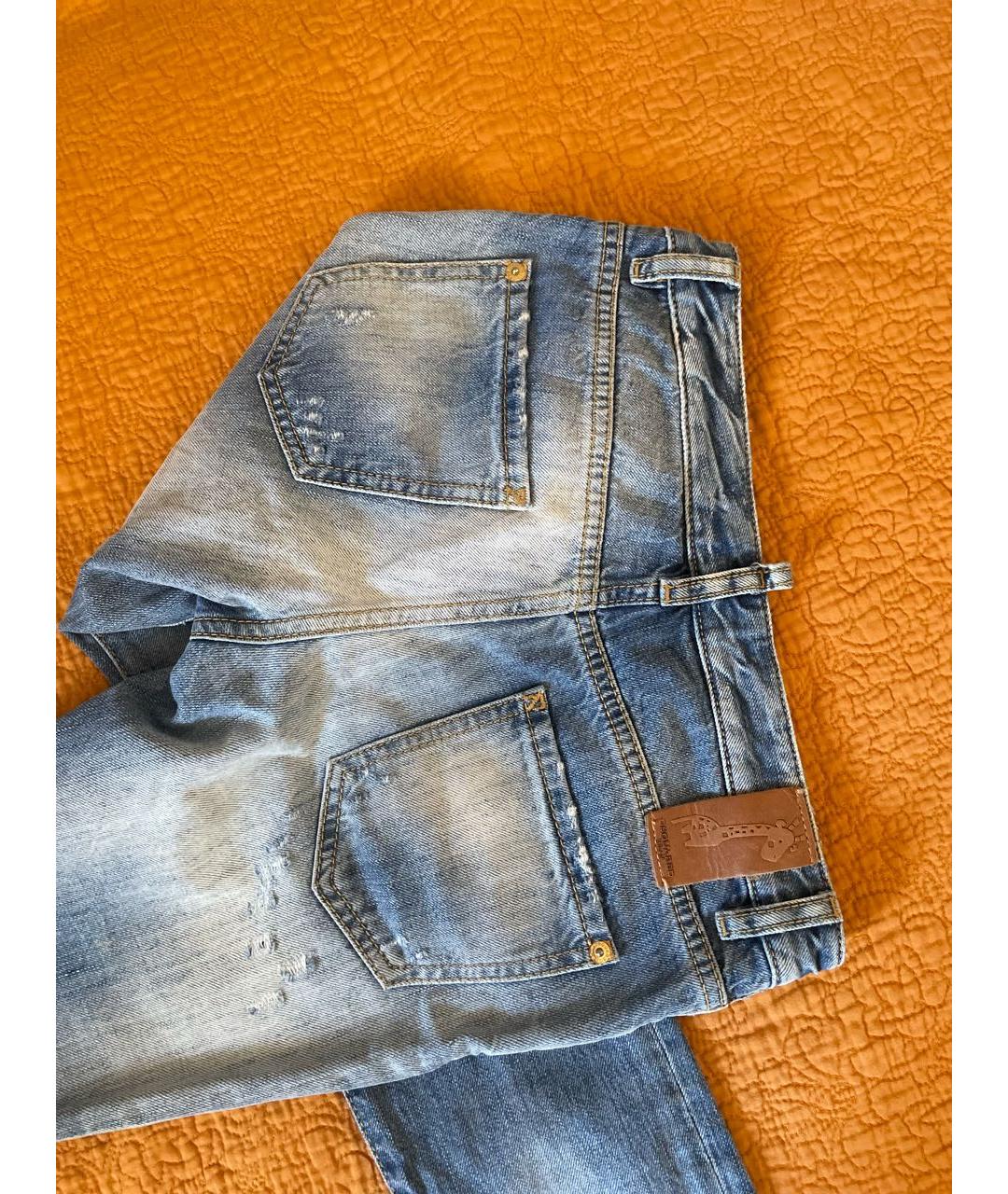 DSQUARED2 KIDS Синие детские джинсы, фото 5