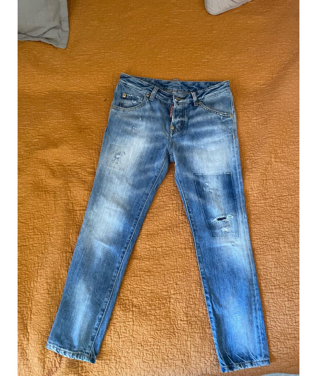 DSQUARED2 KIDS Синие детские джинсы, фото 2