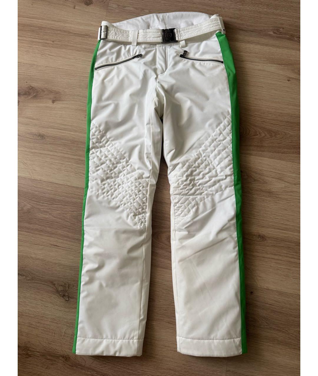 BOGNER Белые полиамидовые спортивные брюки и шорты, фото 7