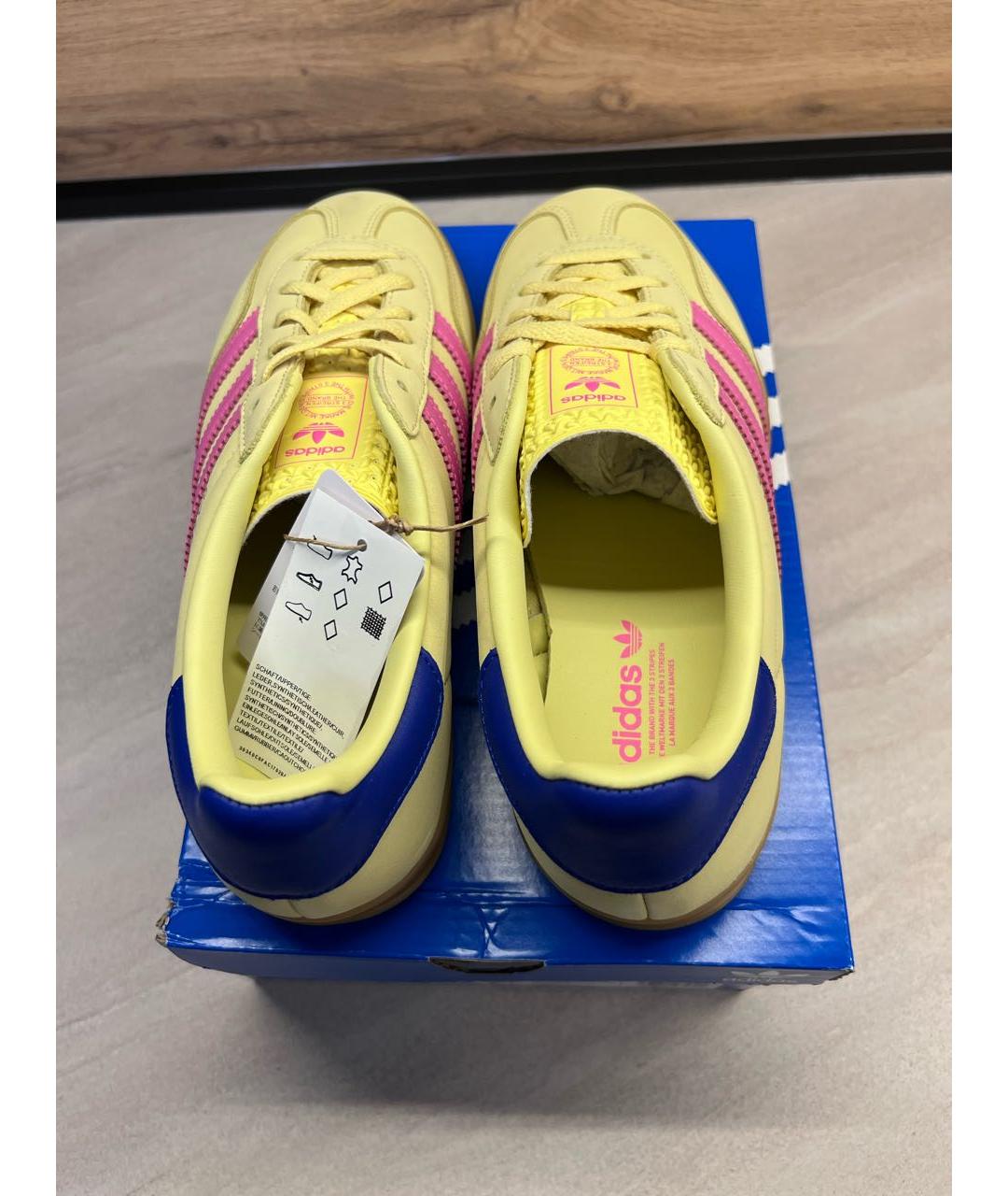 ADIDAS Желтые кеды, фото 3