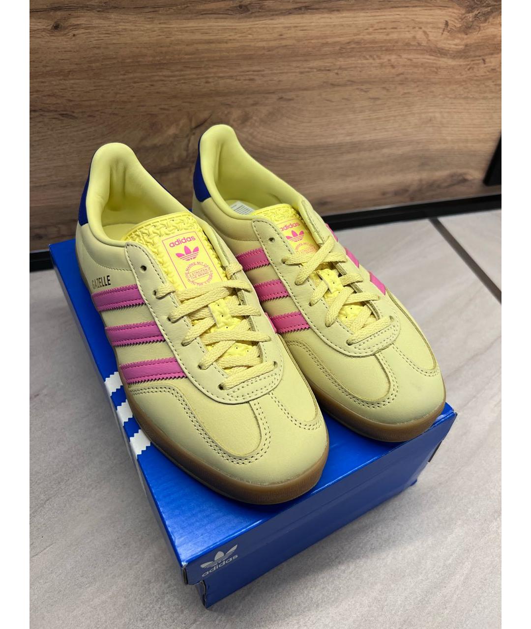 ADIDAS Желтые кеды, фото 2