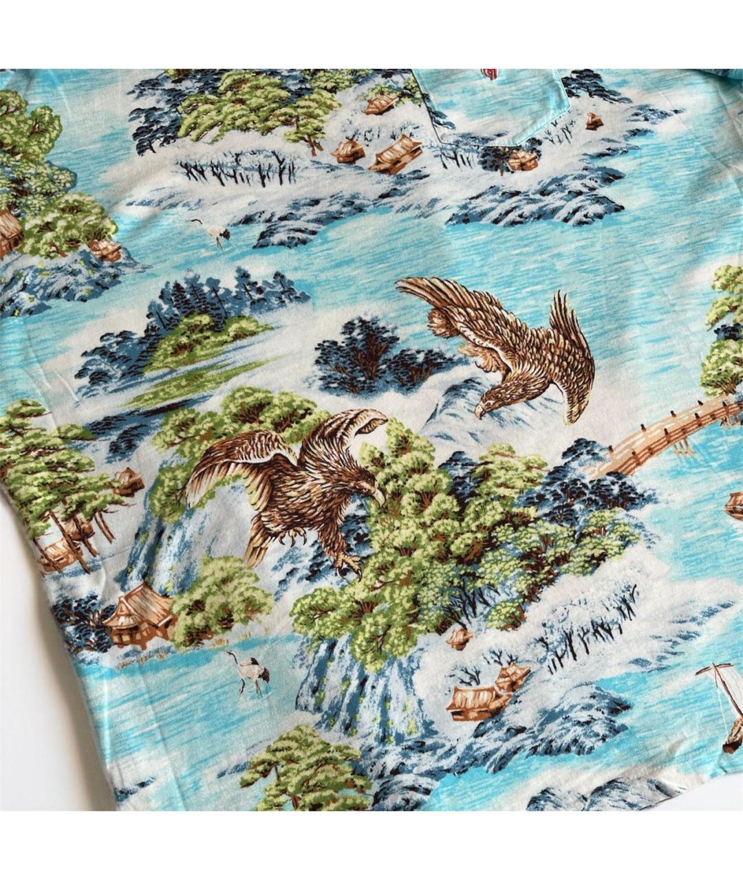 POLO RALPH LAUREN Бирюзовая хлопковая футболка, фото 5