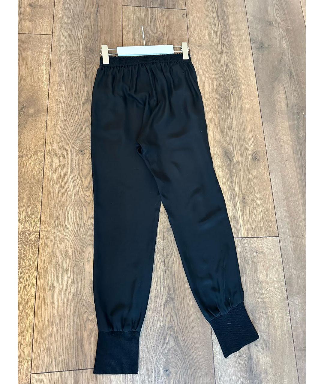 LANVIN Черные брюки узкие, фото 4