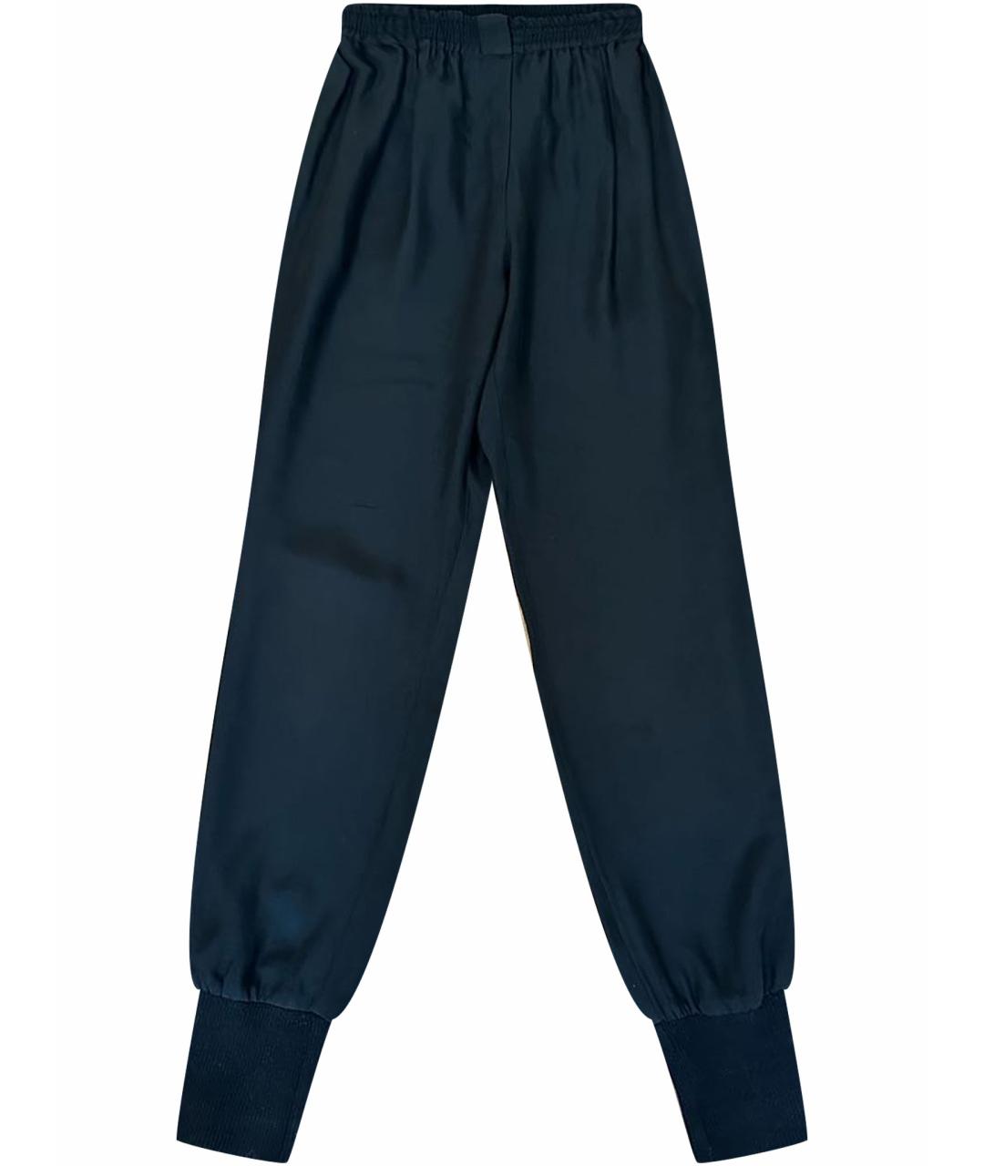 LANVIN Черные брюки узкие, фото 1