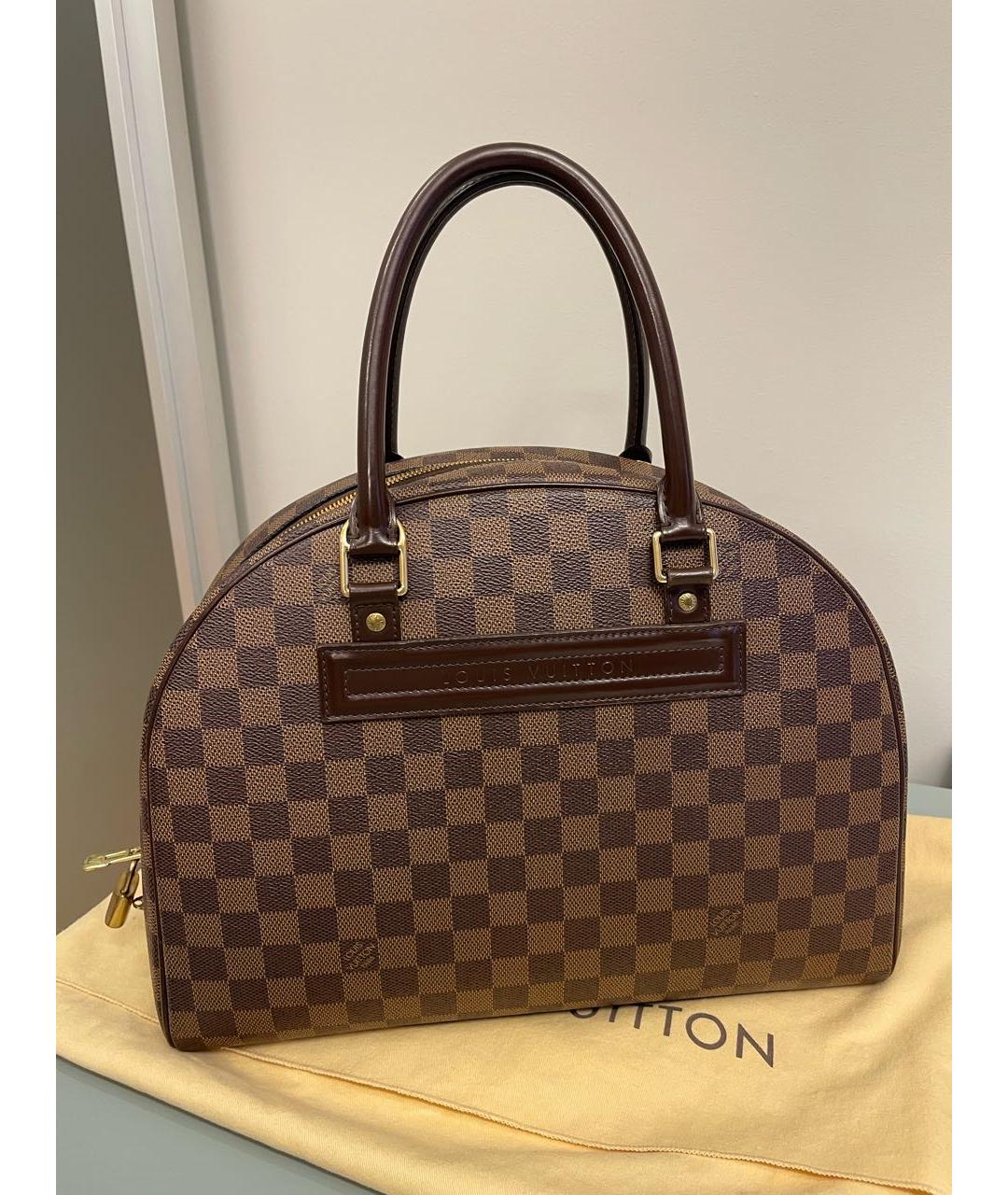 LOUIS VUITTON Коричневая сумка тоут, фото 2