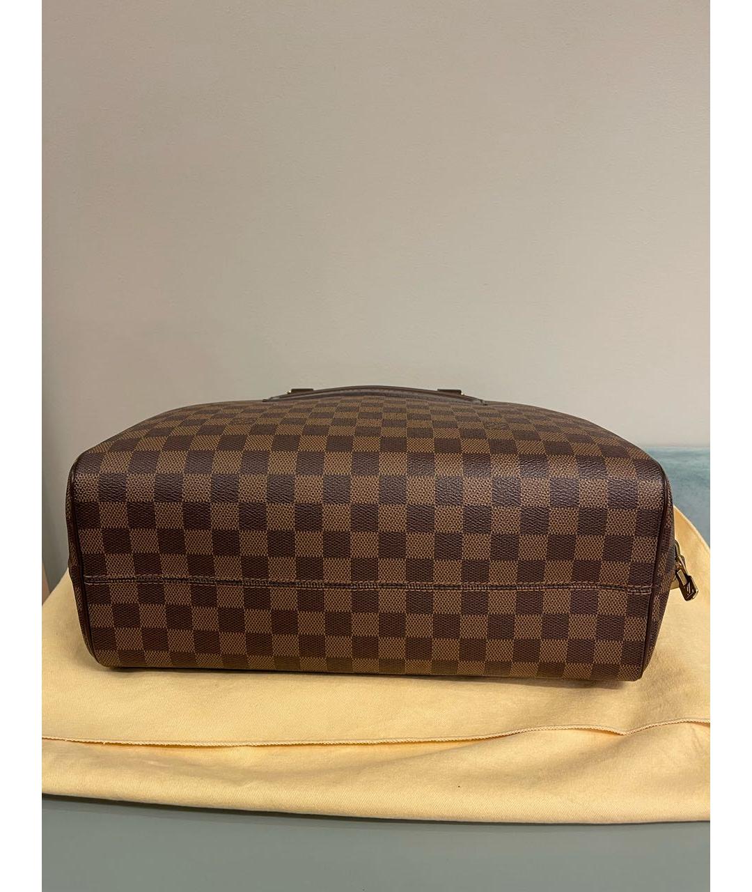 LOUIS VUITTON Коричневая сумка тоут, фото 6