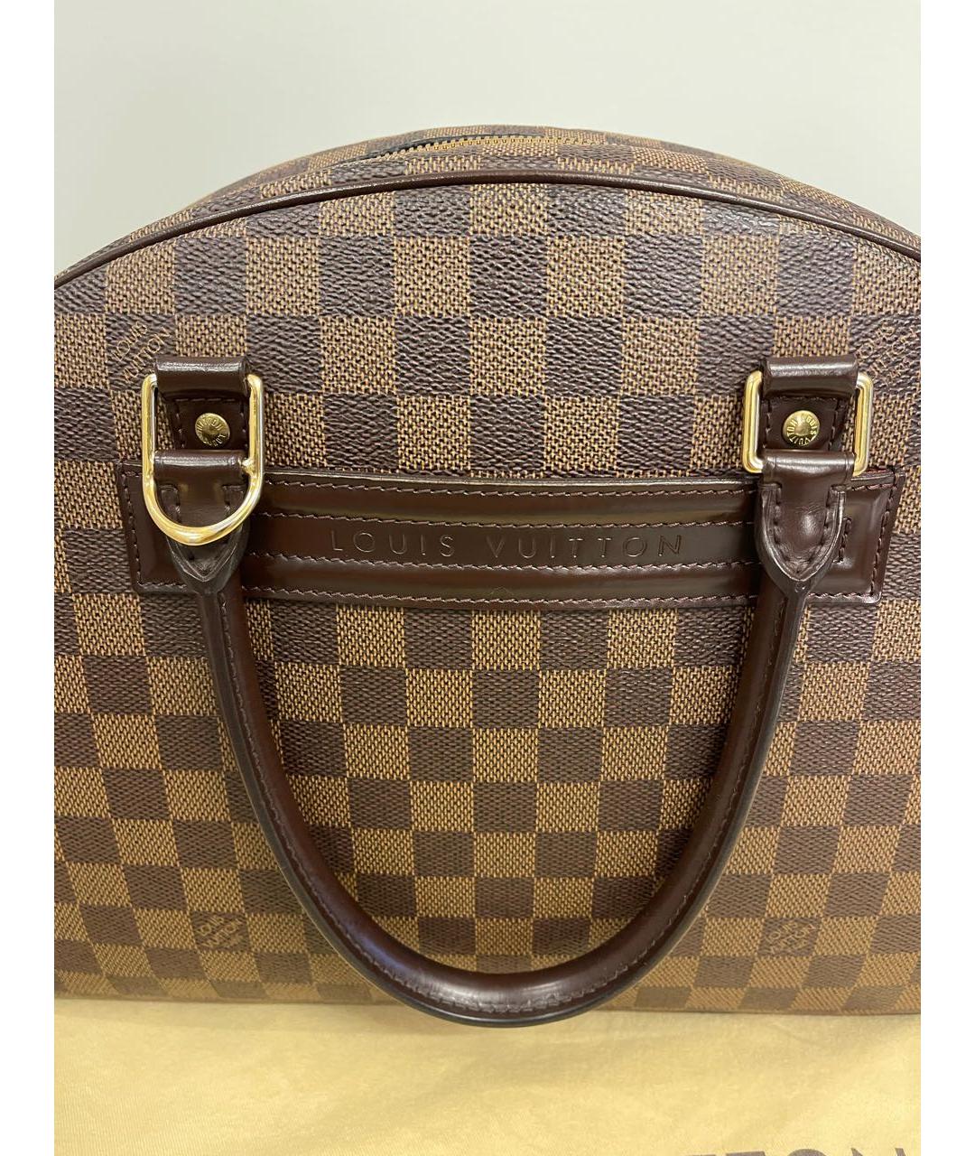 LOUIS VUITTON Коричневая сумка тоут, фото 5