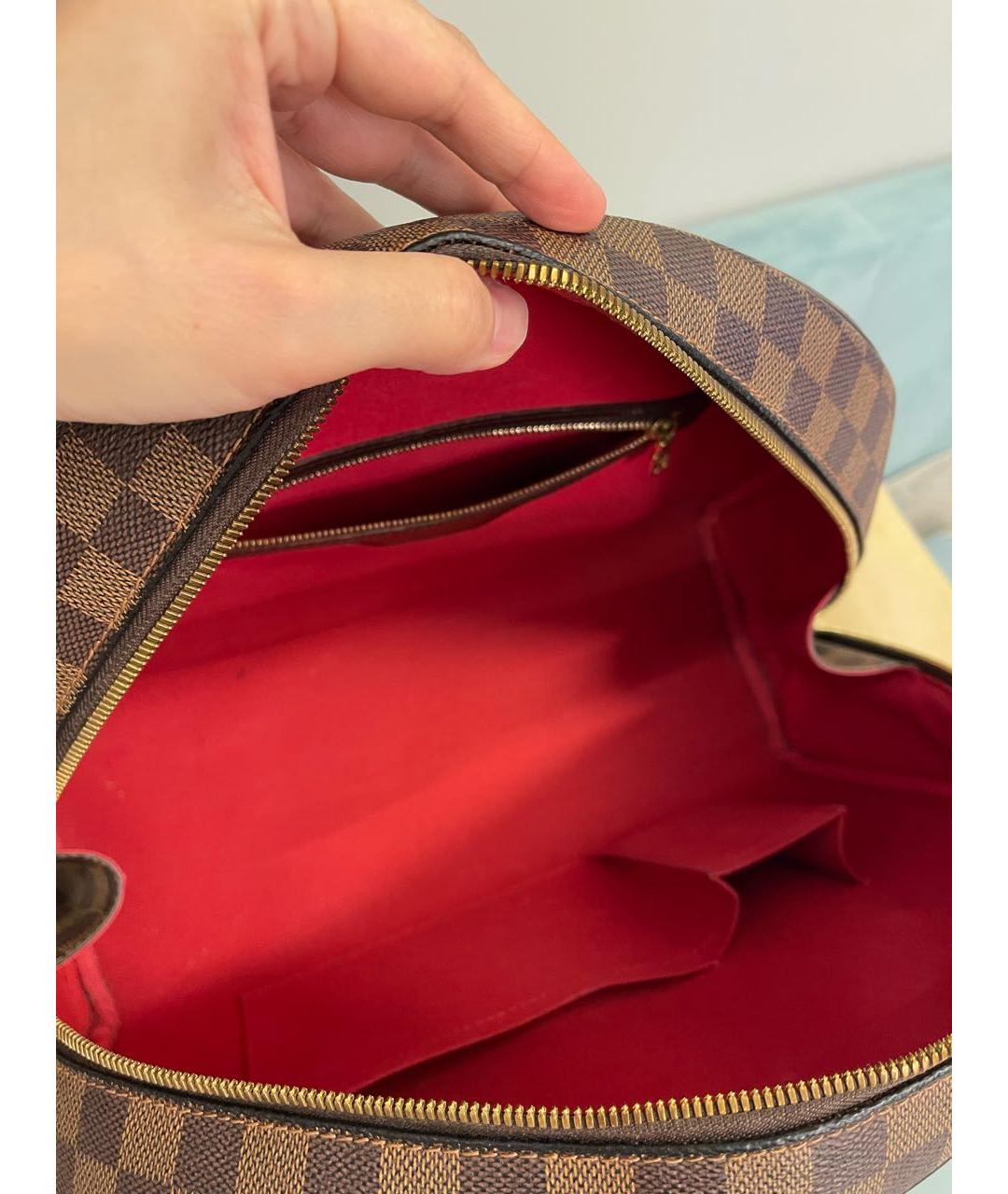 LOUIS VUITTON Коричневая сумка тоут, фото 4