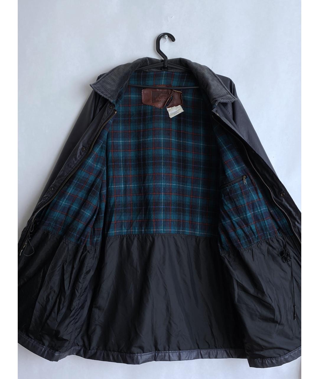 WOOLRICH Темно-синяя хлопковая куртка, фото 2