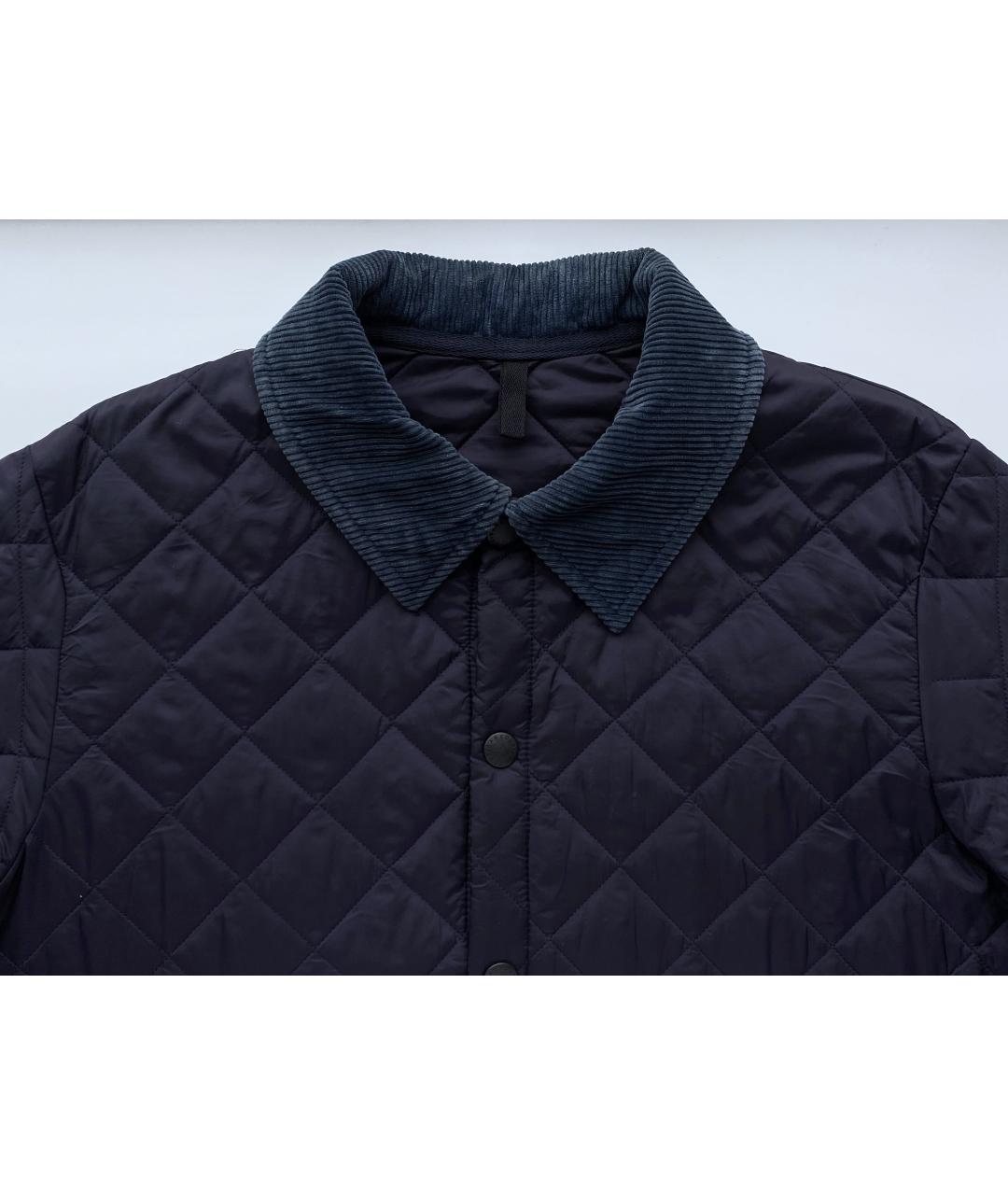 BARBOUR Темно-синяя полиамидовая куртка, фото 2