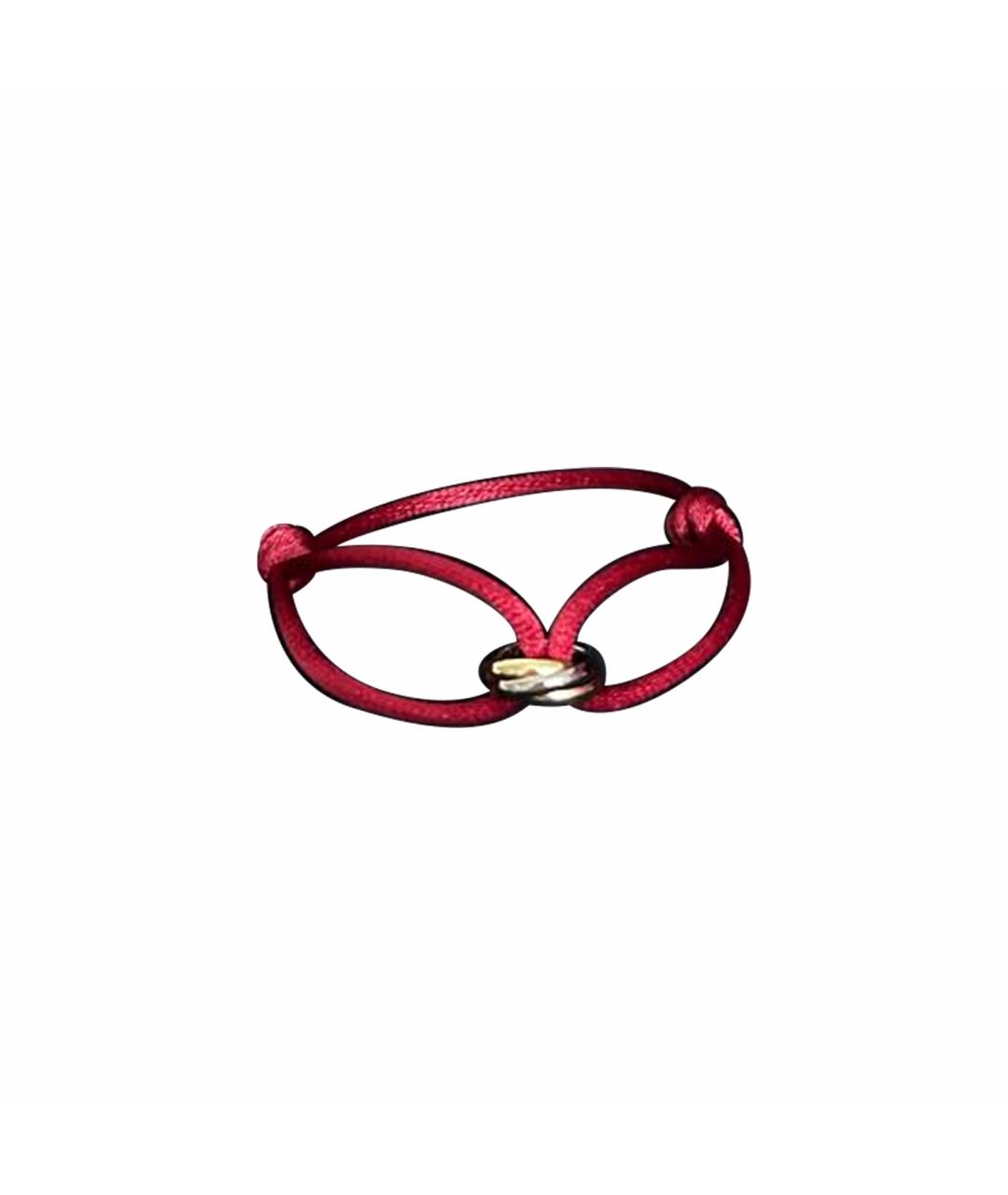CARTIER Бордовый браслет из розового золота, фото 1