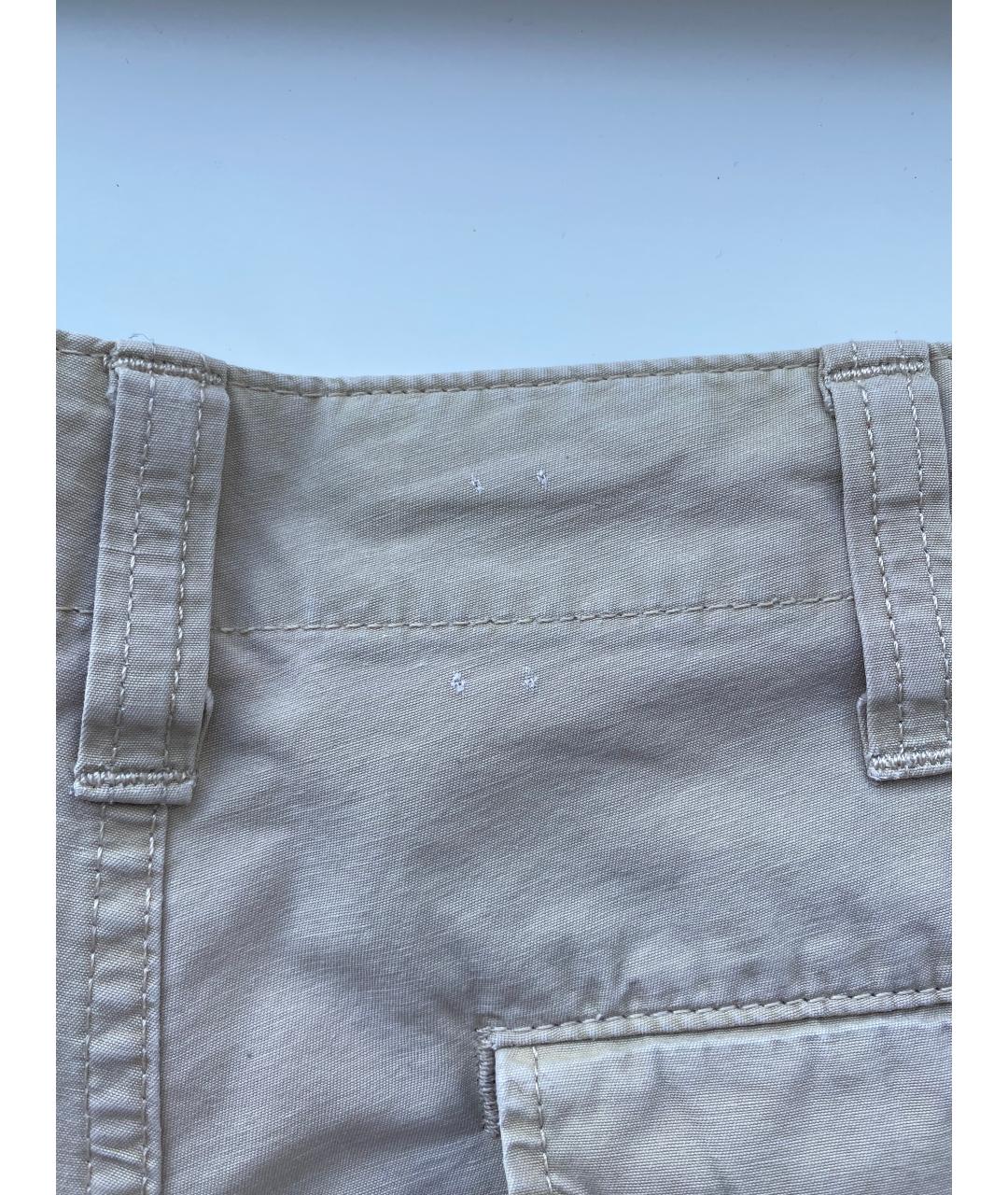CARHARTT WIP Бежевые хлопковые повседневные брюки, фото 7