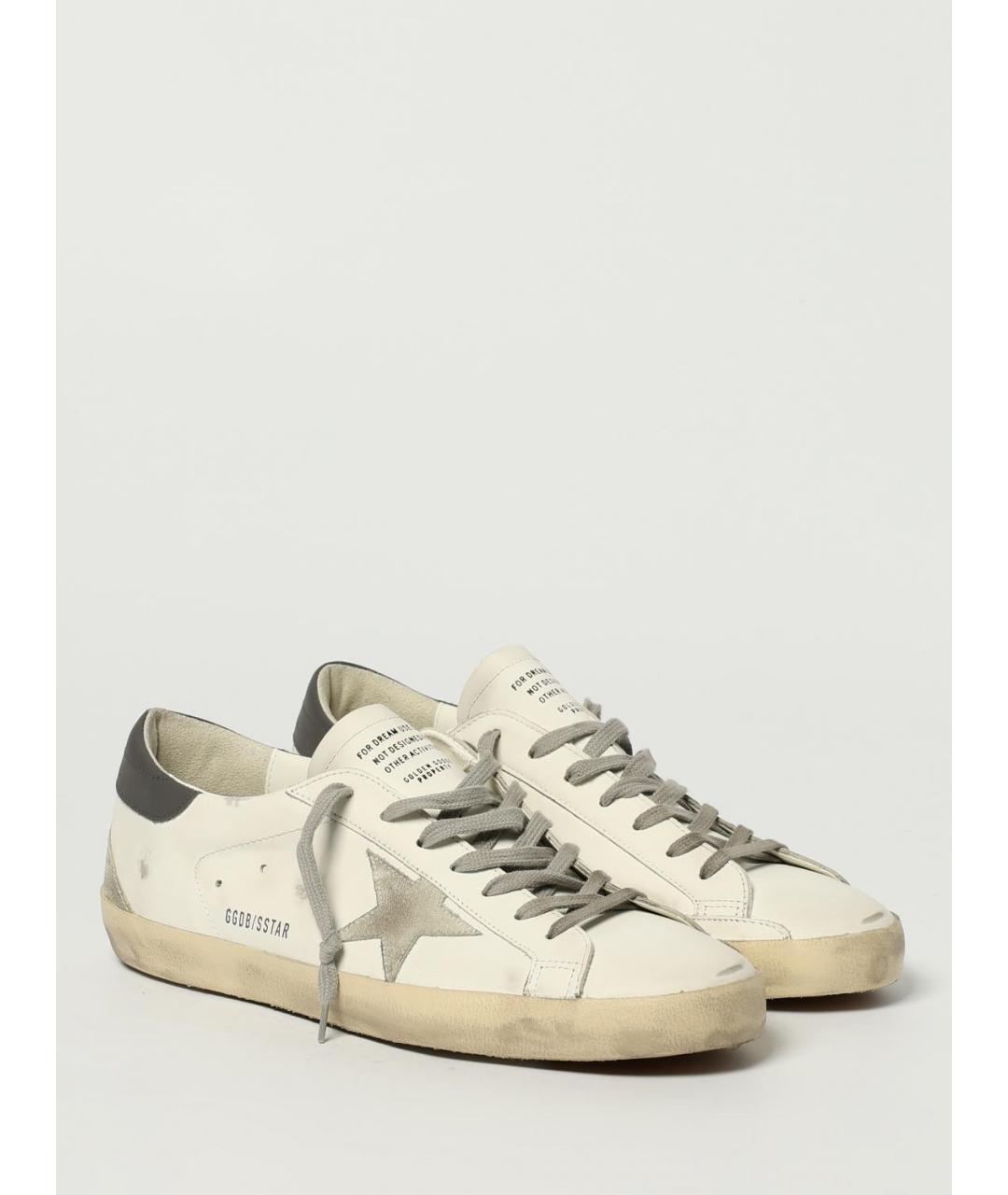 GOLDEN GOOSE DELUXE BRAND Мульти кожаные низкие кроссовки / кеды, фото 2