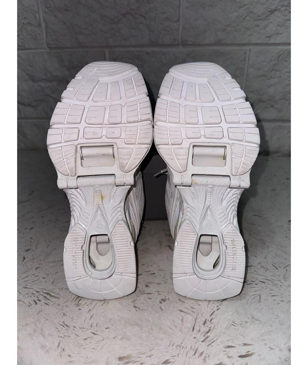 BALENCIAGA Белые низкие кроссовки / кеды, фото 3