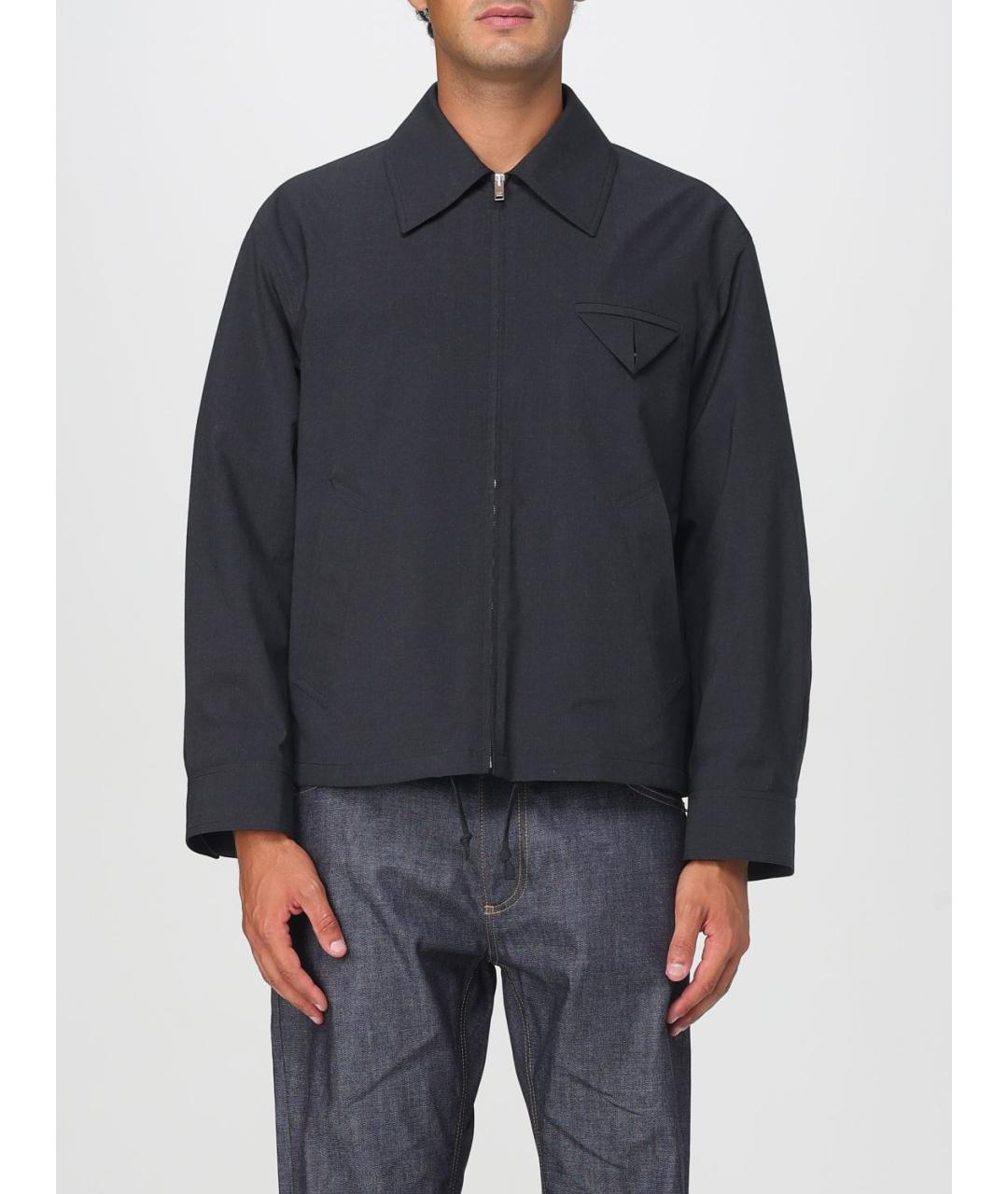 BOTTEGA VENETA Серая куртка, фото 2