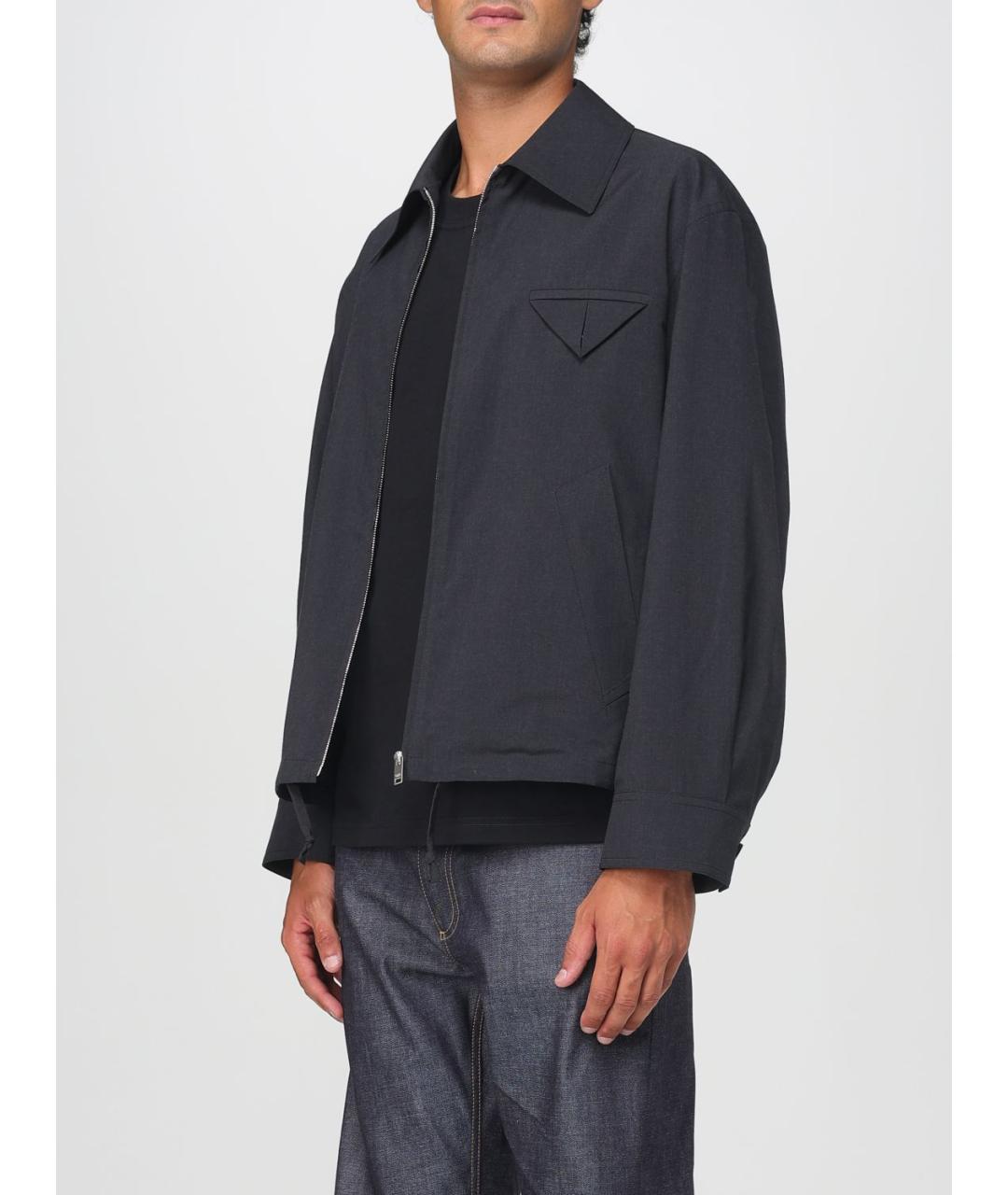 BOTTEGA VENETA Серая куртка, фото 5
