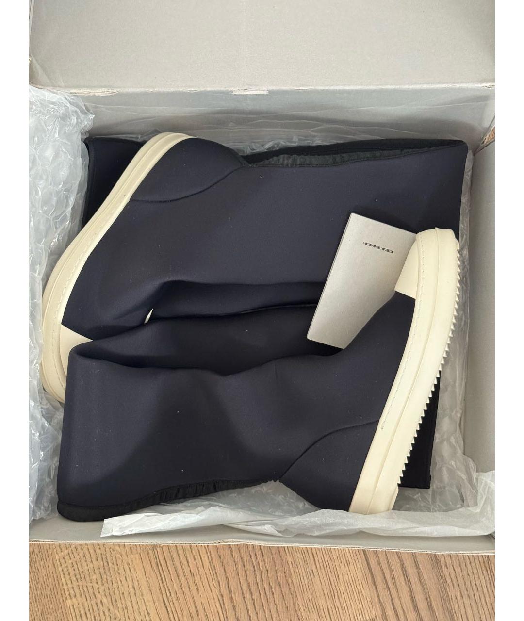 RICK OWENS DRKSHDW Черные кроссовки, фото 7