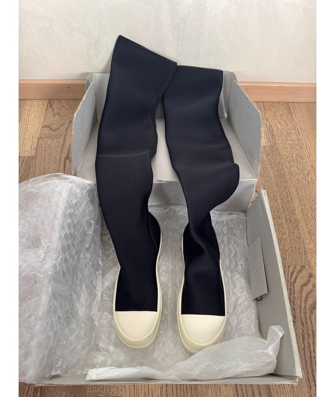 RICK OWENS DRKSHDW Черные кроссовки, фото 2