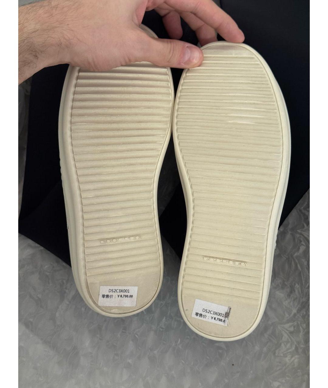 RICK OWENS DRKSHDW Черные кроссовки, фото 3