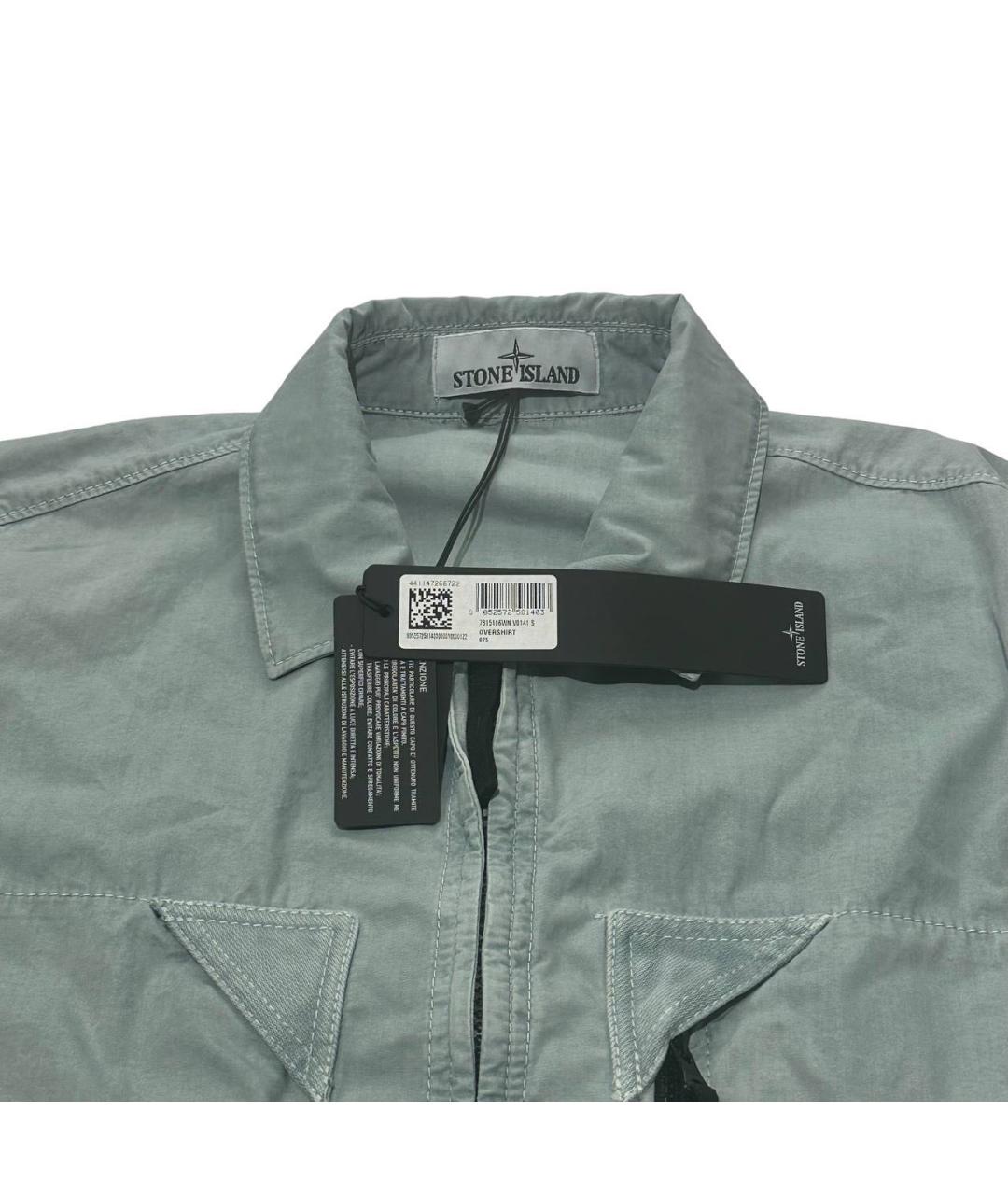 STONE ISLAND Голубая куртка, фото 3
