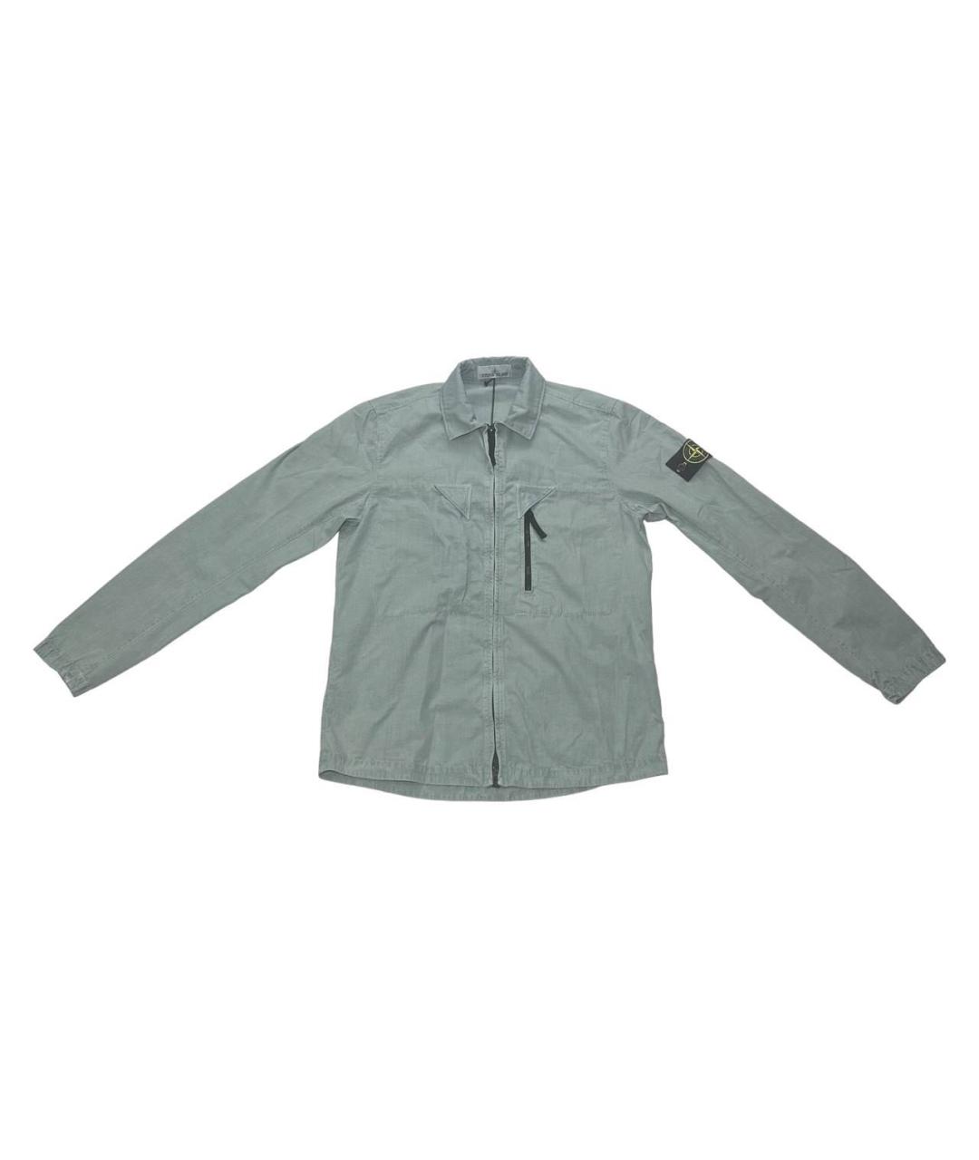 STONE ISLAND Голубая куртка, фото 1