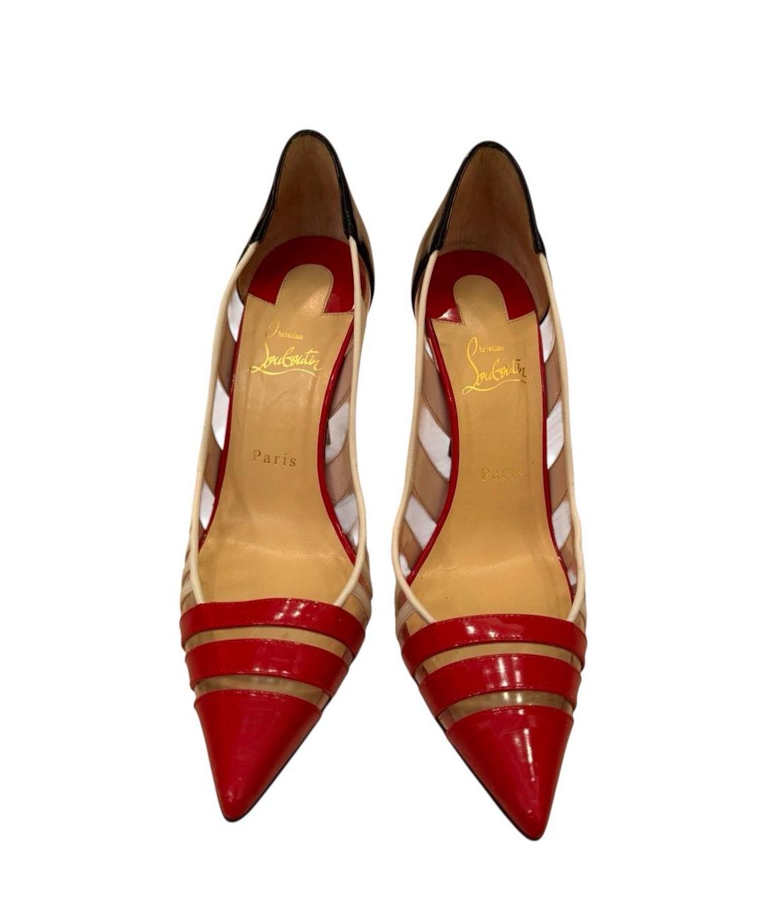 CHRISTIAN LOUBOUTIN Мульти туфли из лакированной кожи, фото 2
