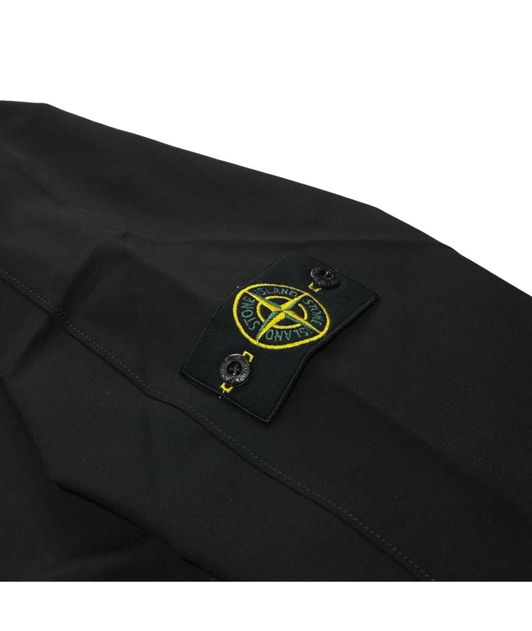 STONE ISLAND Черная куртка, фото 5