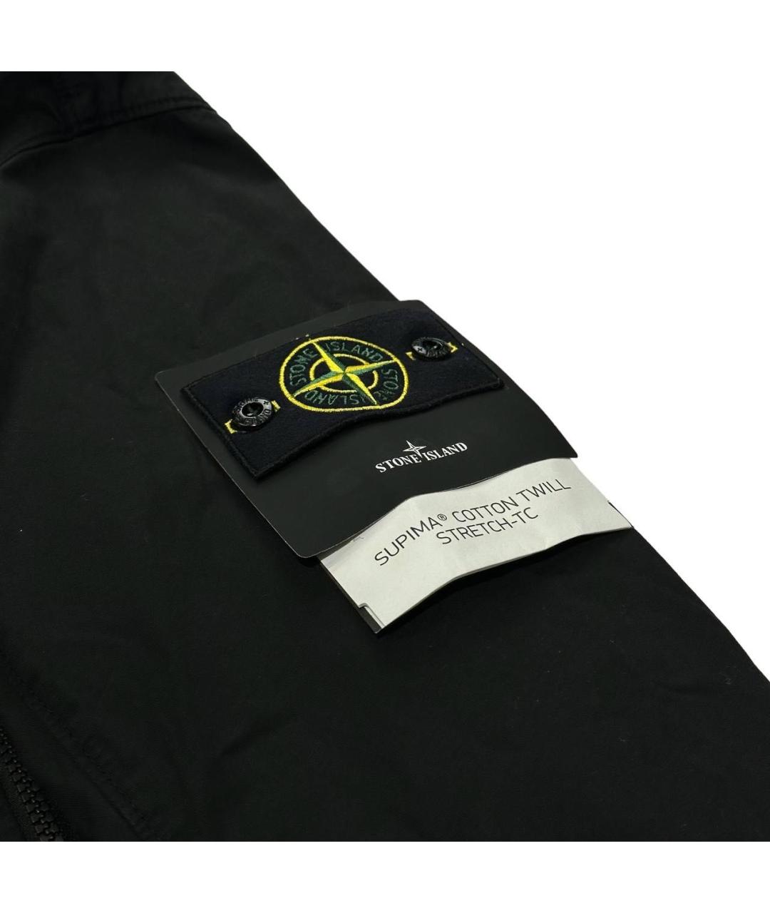 STONE ISLAND Черная куртка, фото 5