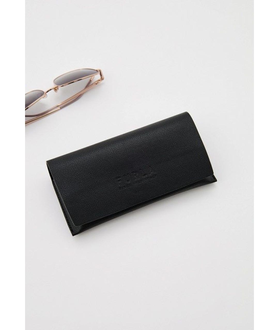 FURLA Золотые металлические солнцезащитные очки, фото 4