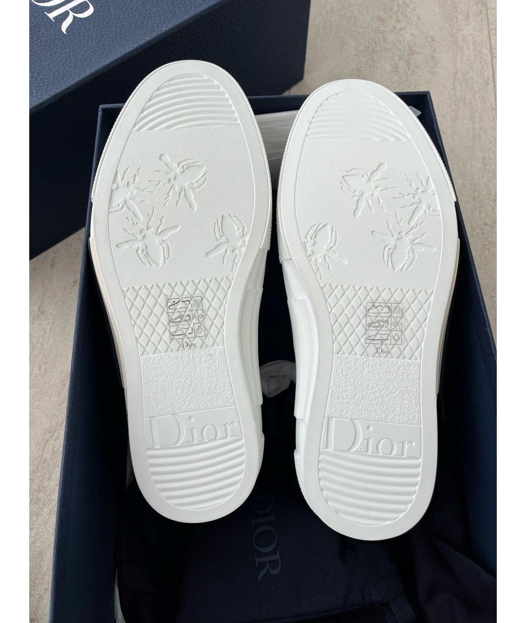 CHRISTIAN DIOR Черные кожаные кеды, фото 6