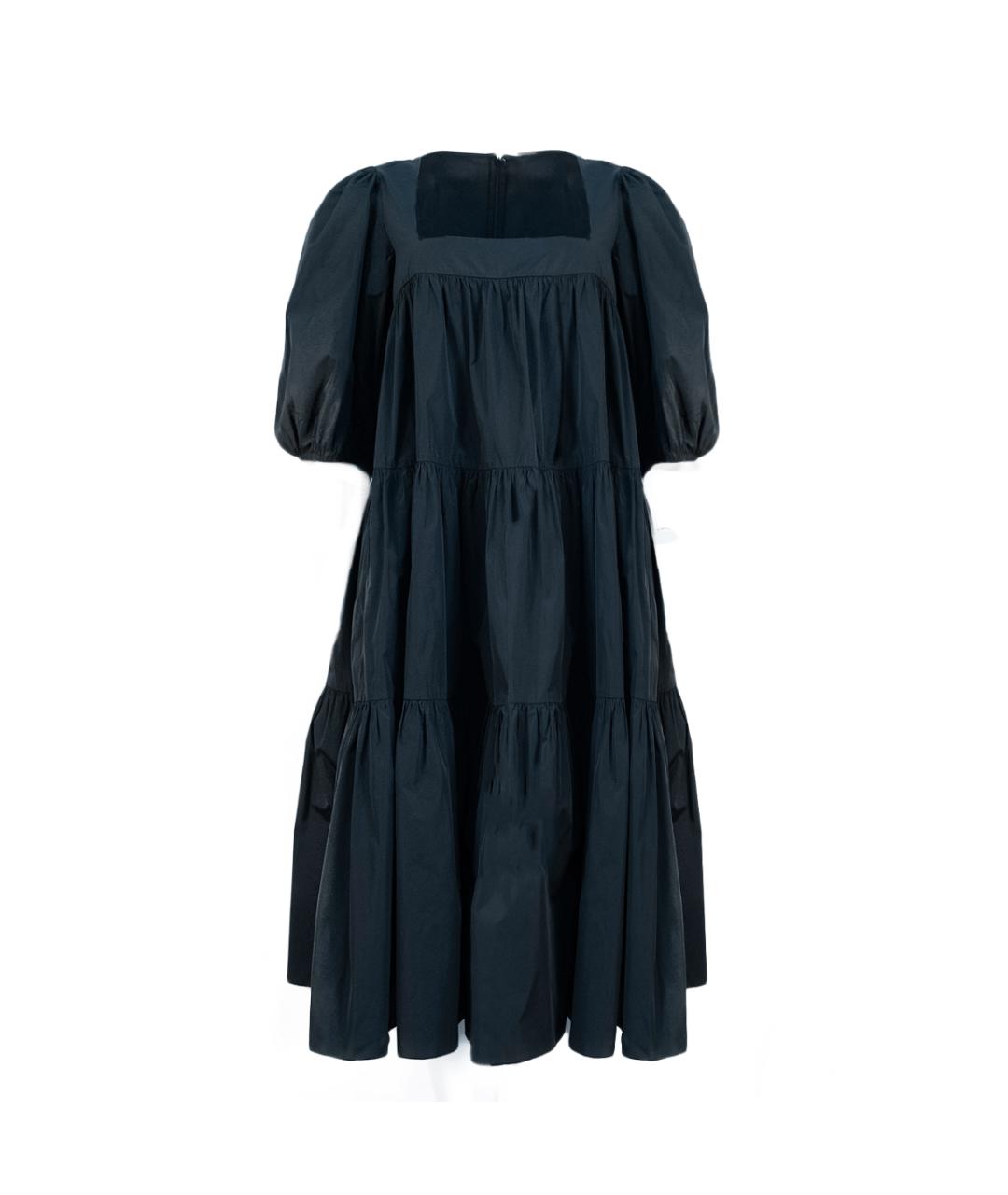 RED VALENTINO Черное полиэстеровое повседневное платье, фото 1